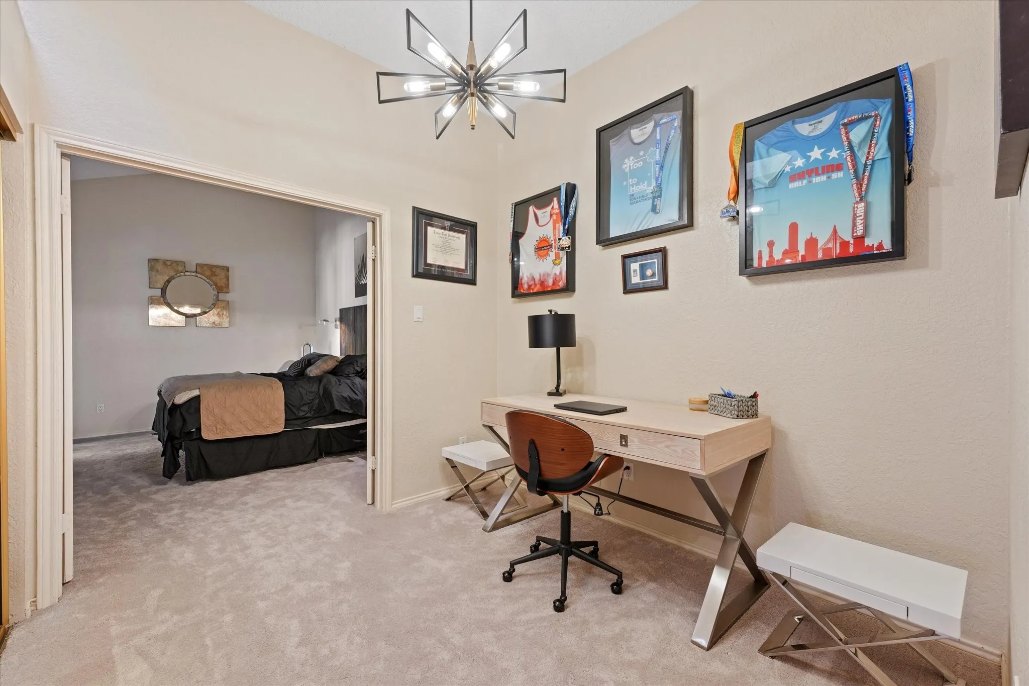 Leads to the Master Bedroom
