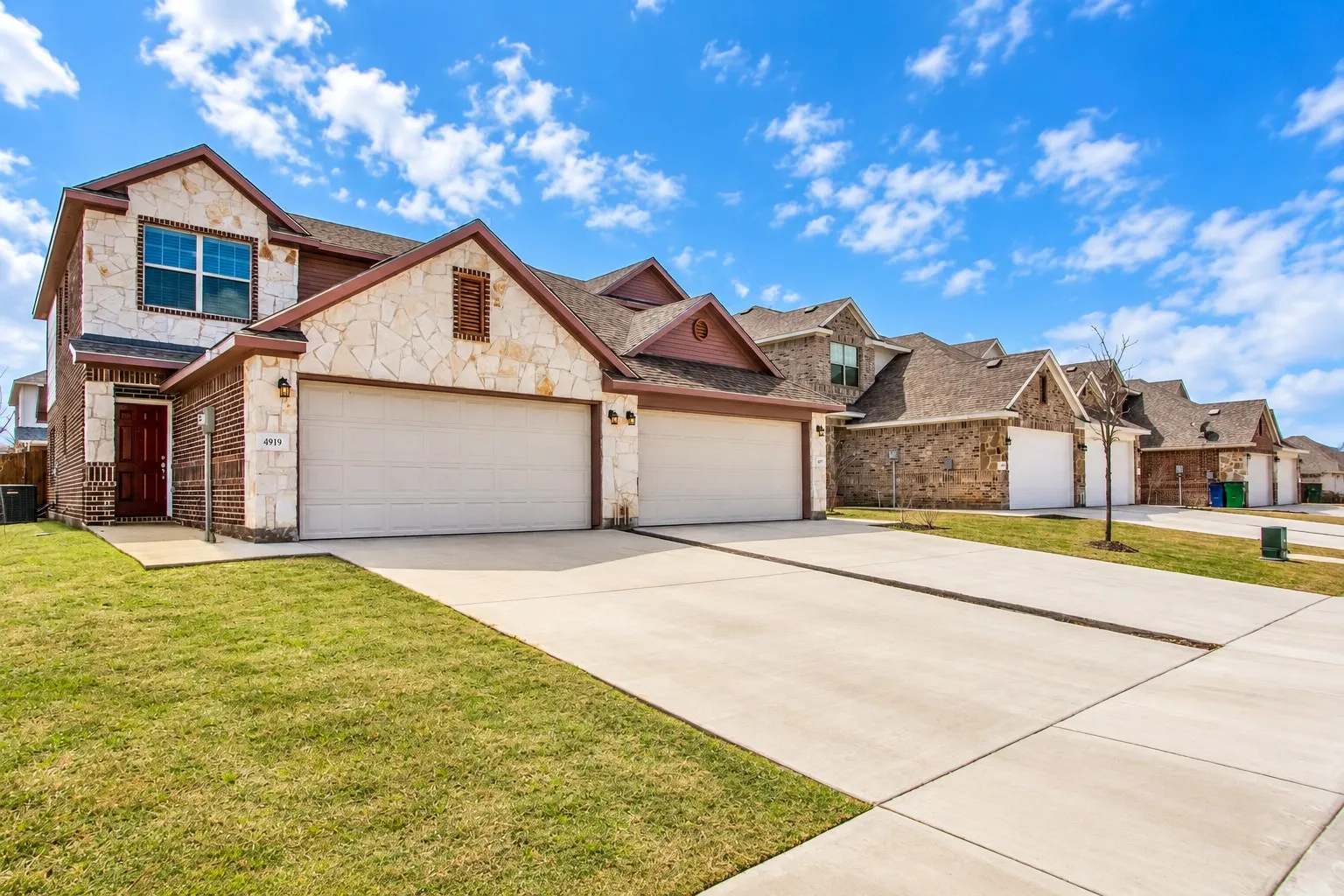 4917 & 4919 Sanger Circle Drive - Duplex.