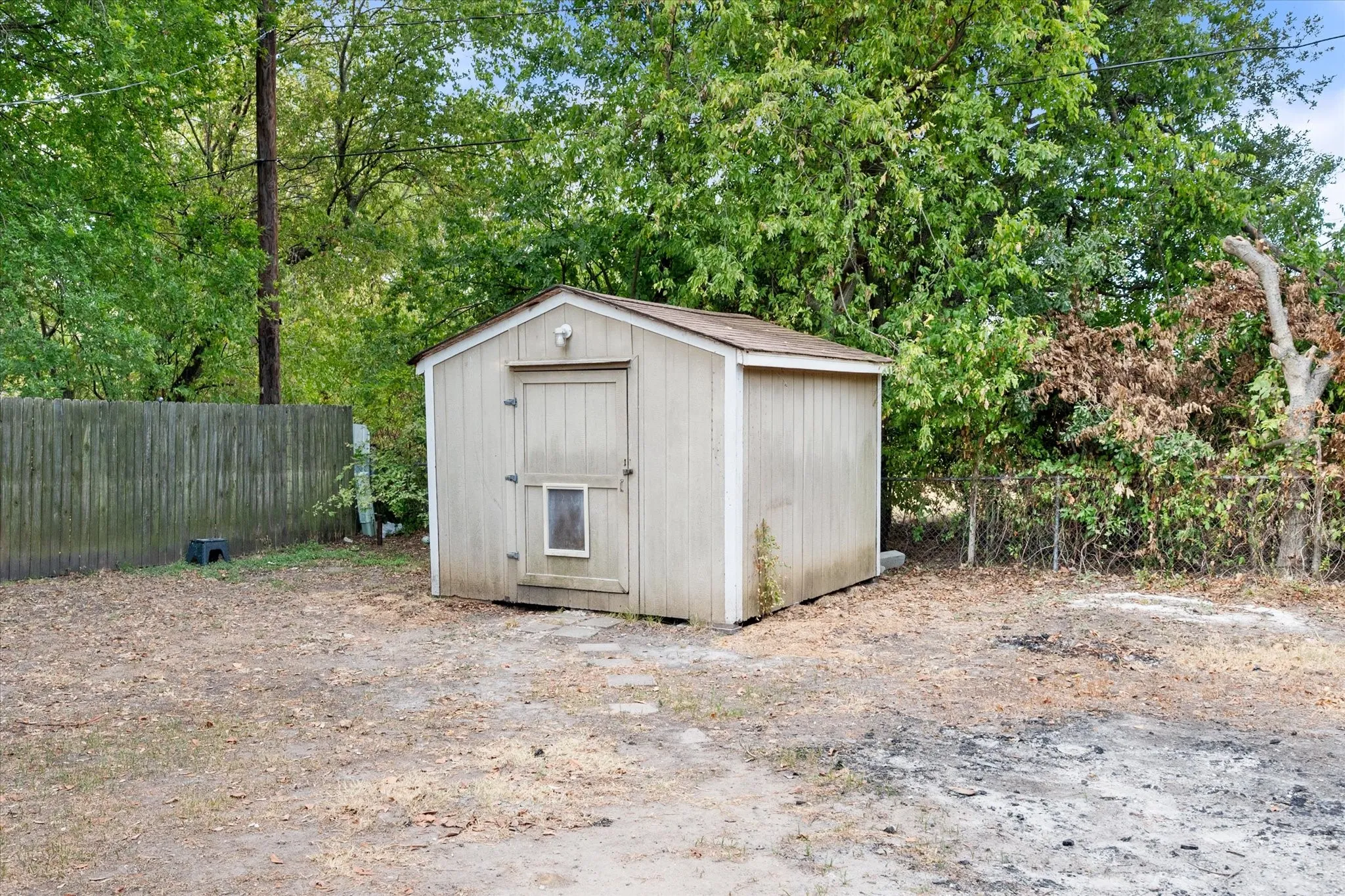 Outside Storage.