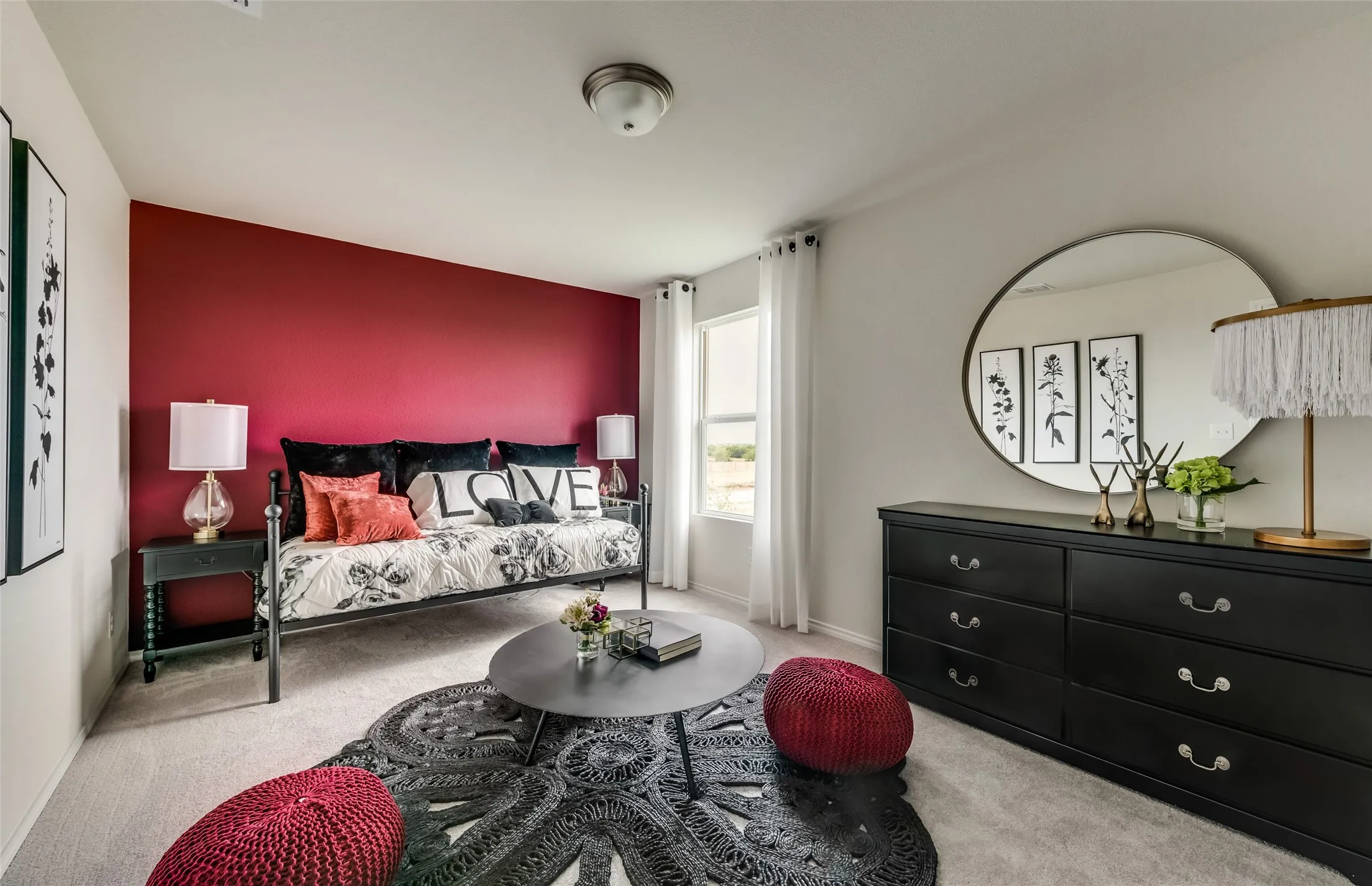 *Model Representation - Spacious secondary bedroom