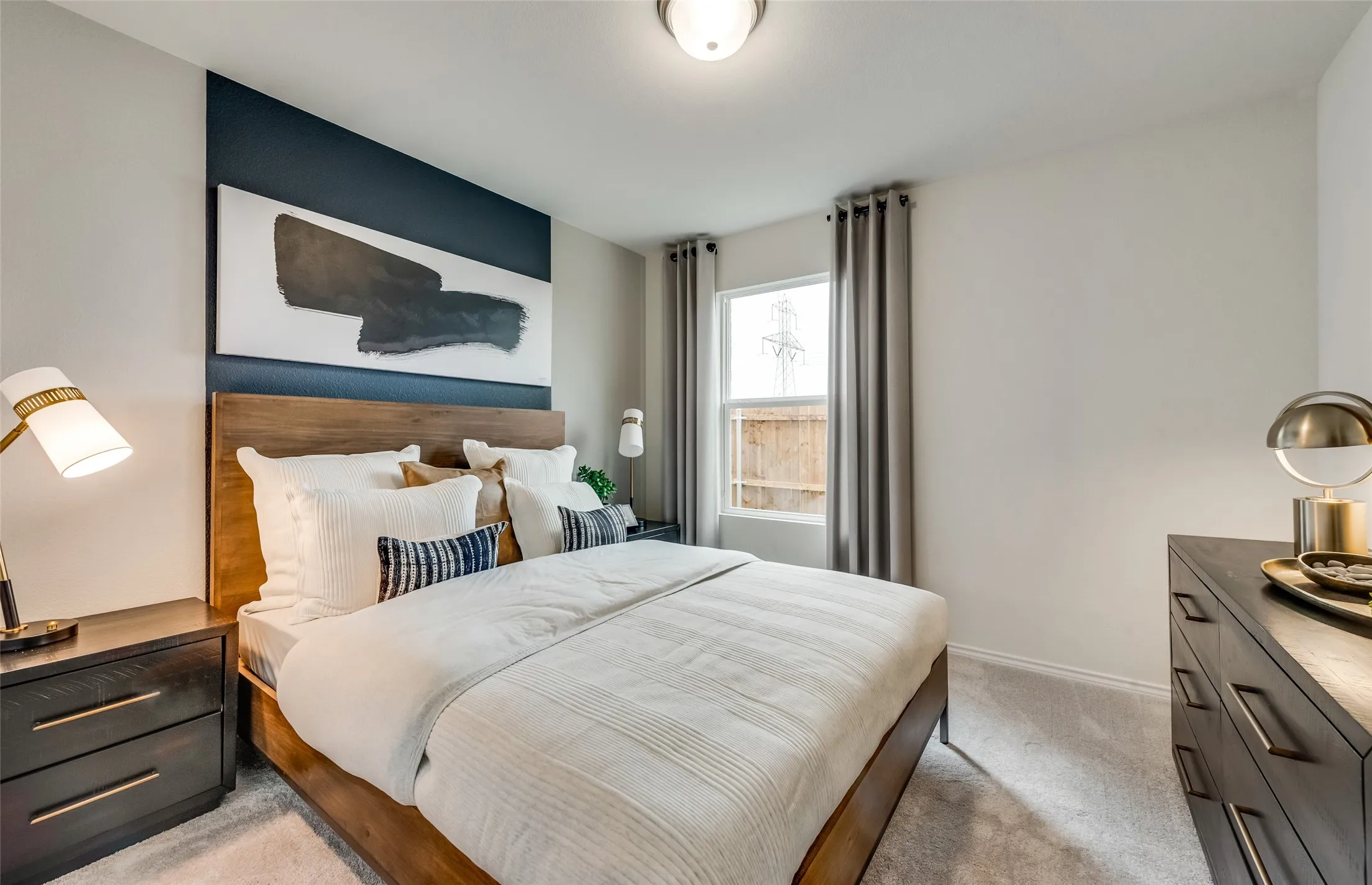 *Model Representation - Spacious secondary bedroom