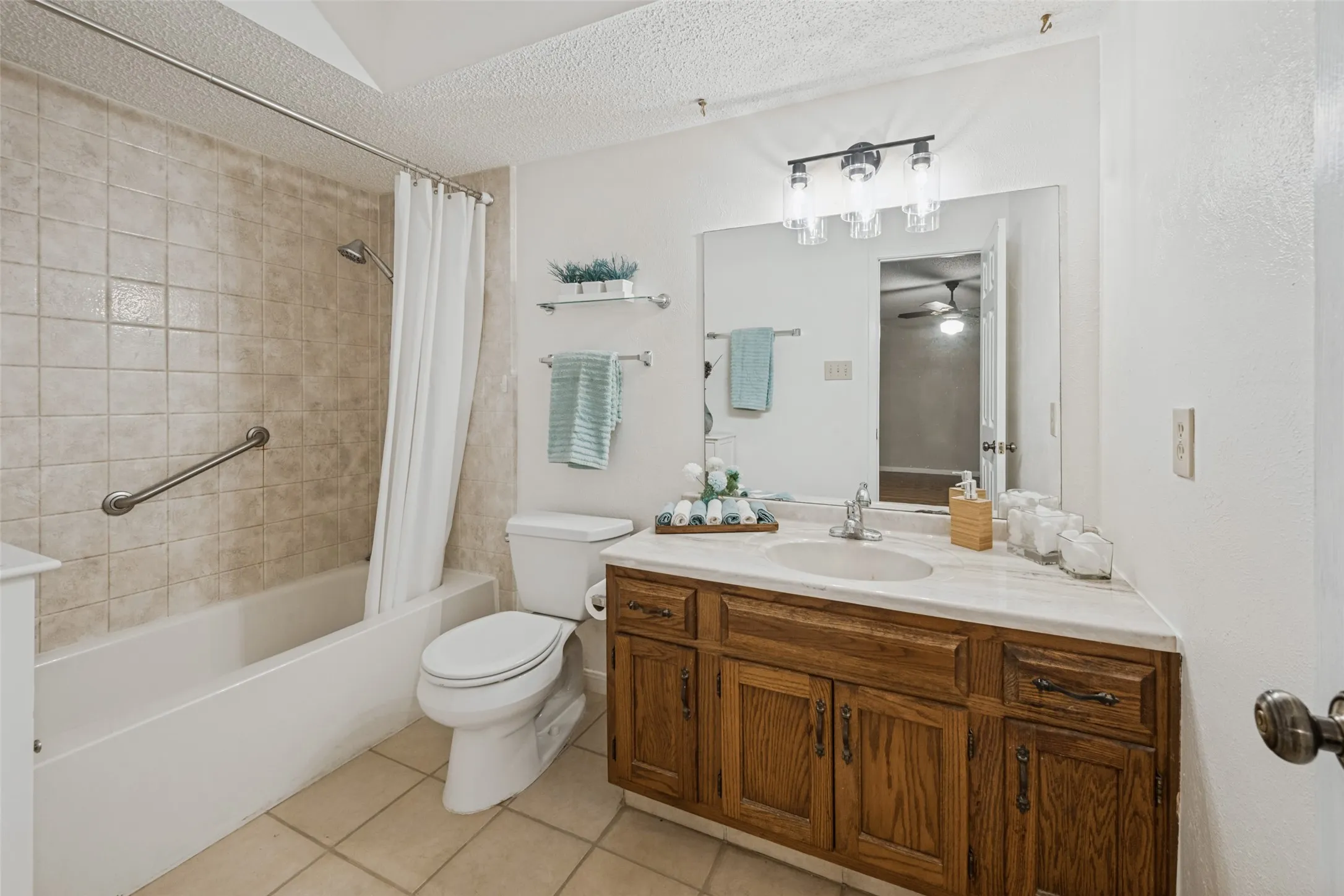 This is the primary bathroom suite