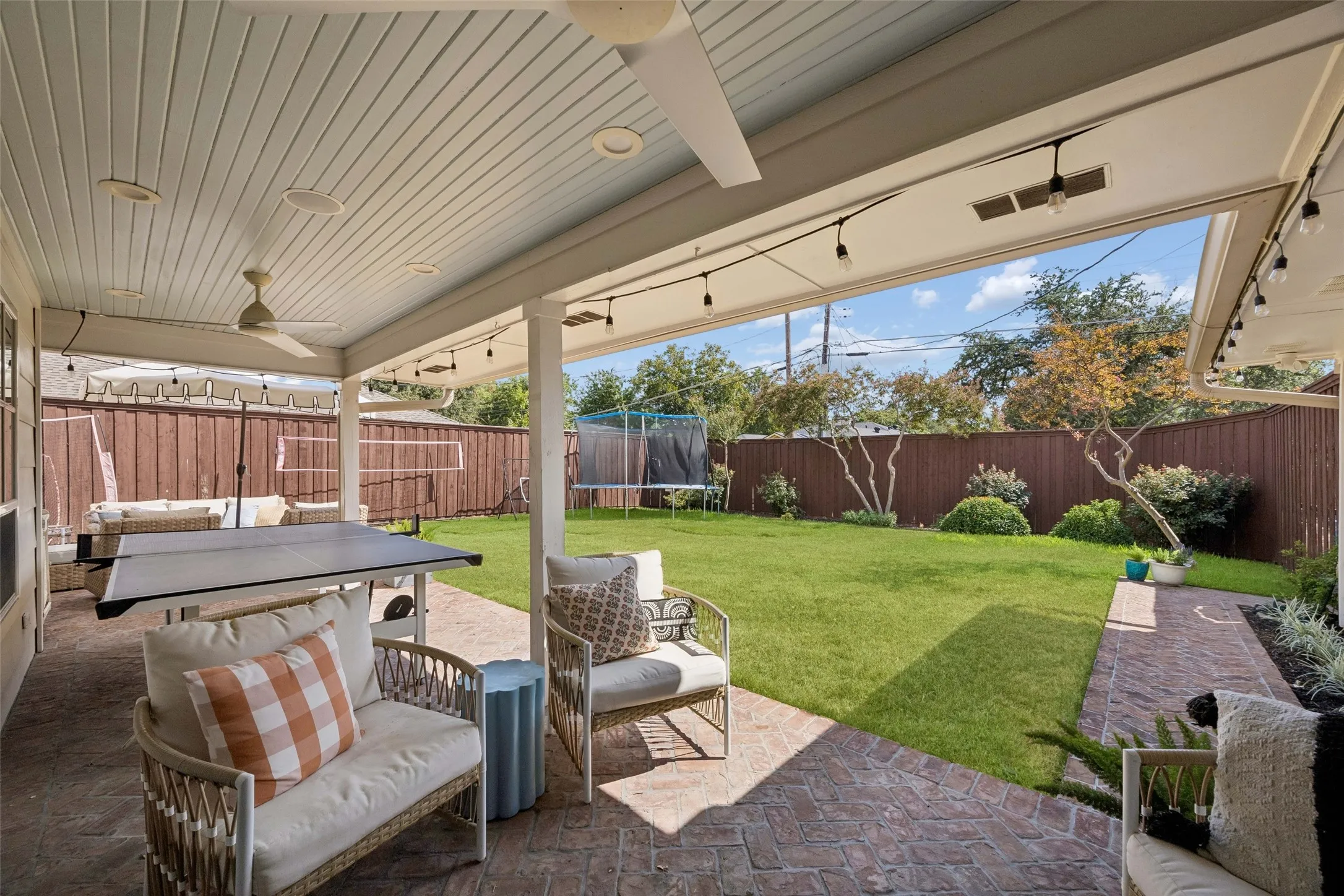 Covered Back Patio
