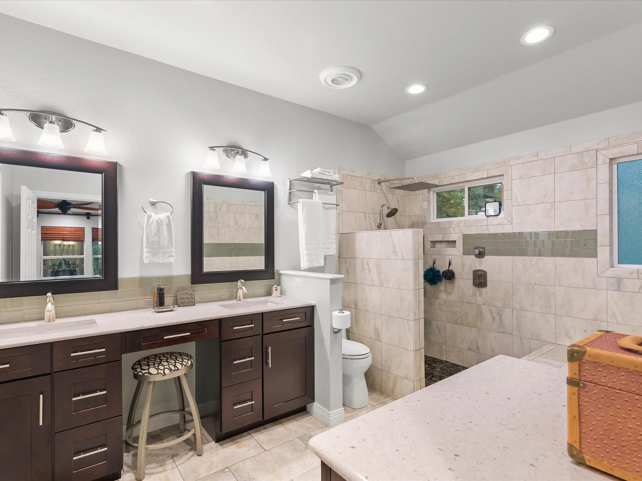 Primary Bathroom, with Thermostatically Heated Floors