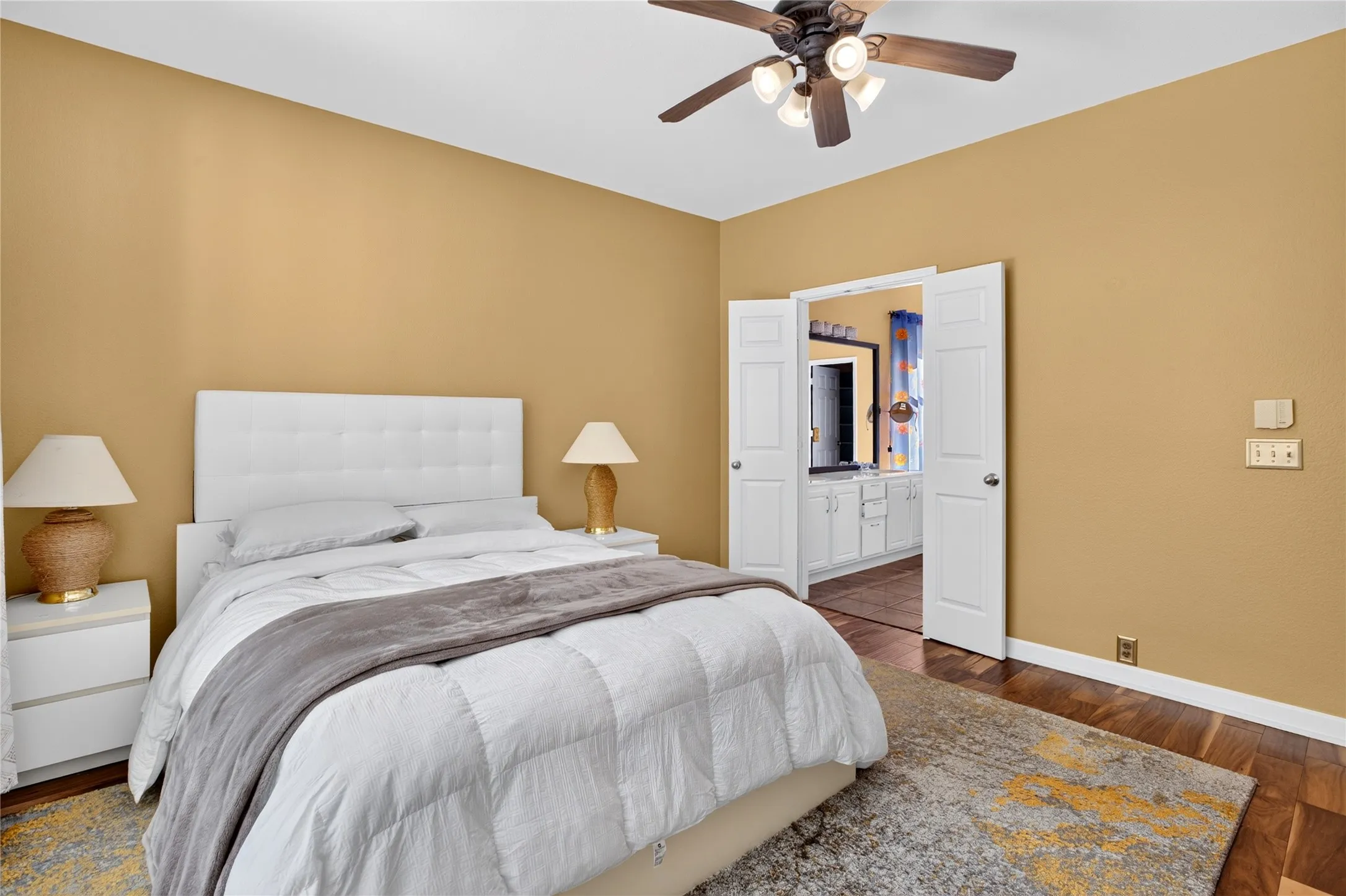 Wood-finish flooring