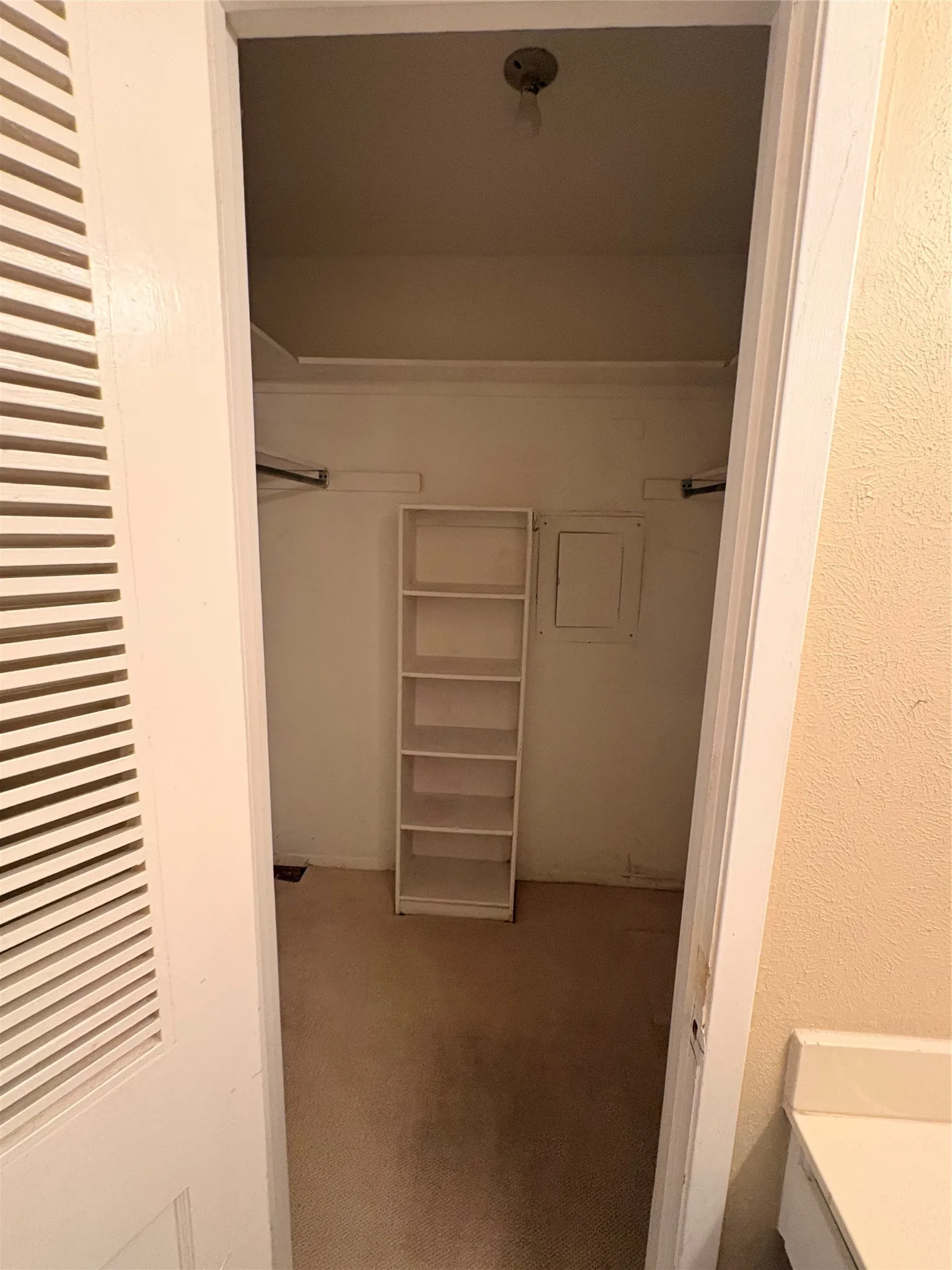 Primary closet