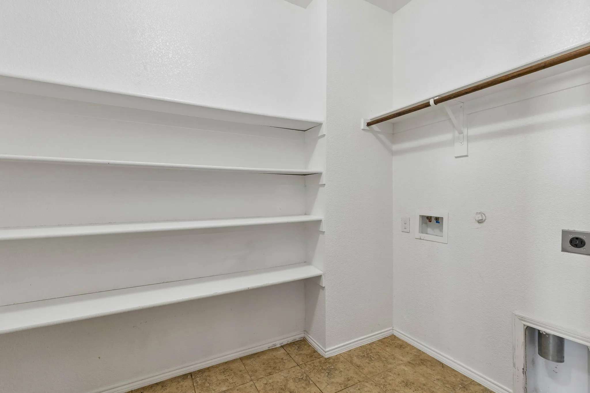 pantry & laundry area