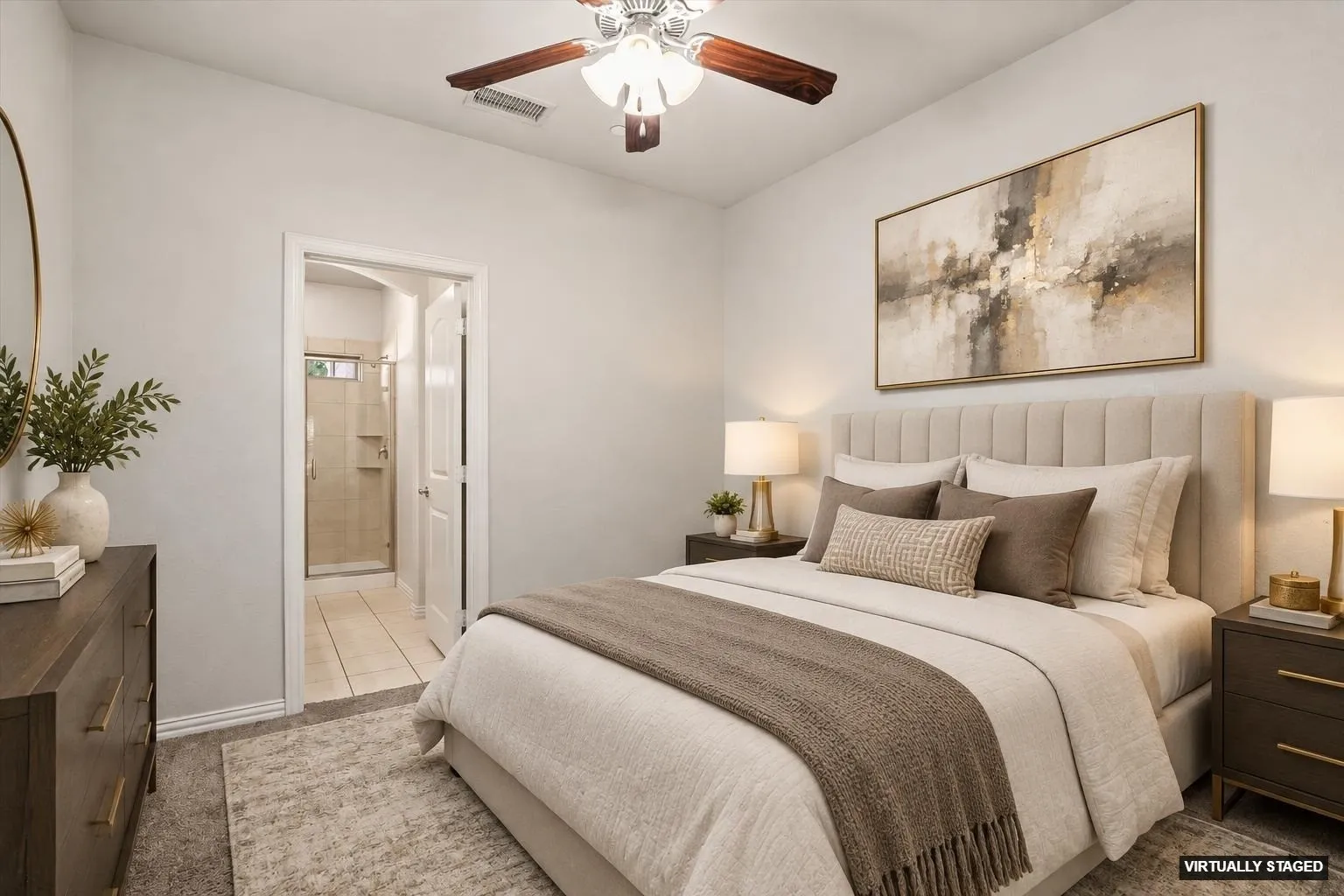 Bedroom #2 is on the first floor with an Ensuite Bath.