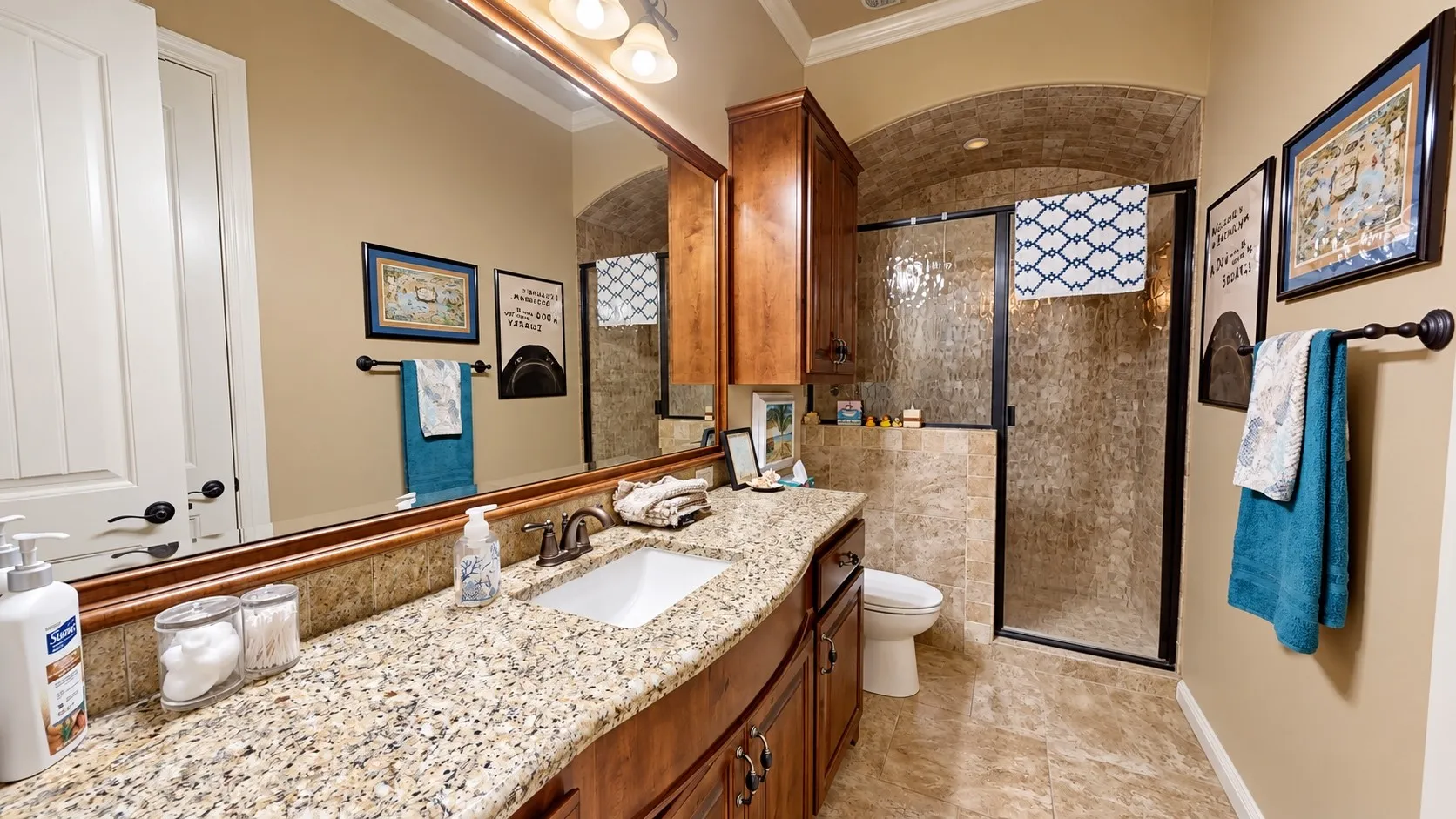 Hall bathroom