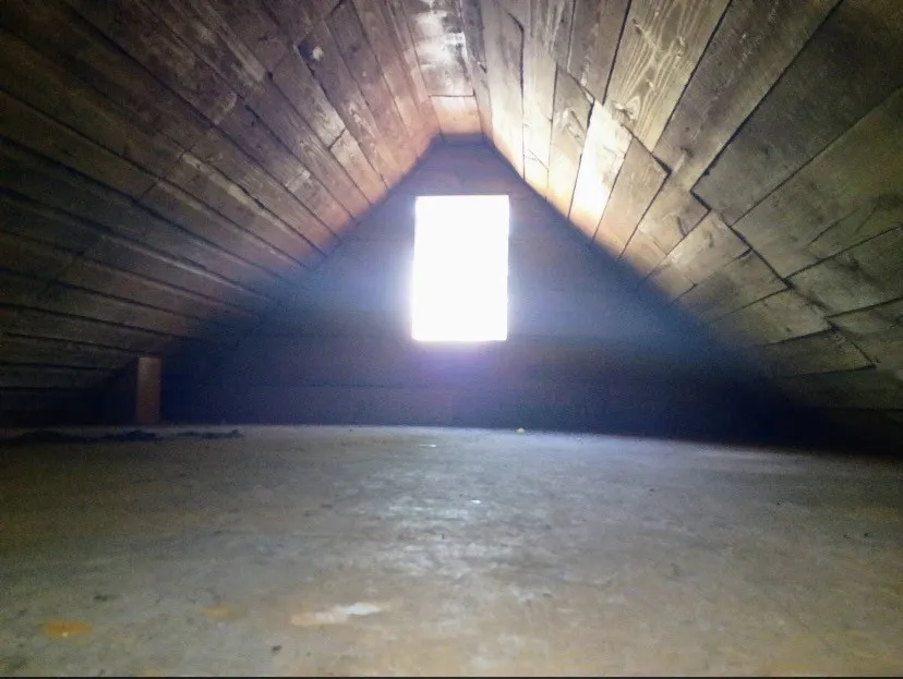 Loft in cabin