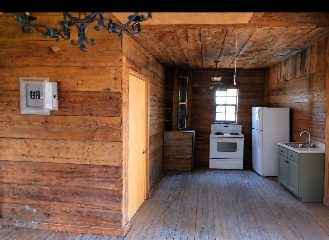 Kitchen in cabin