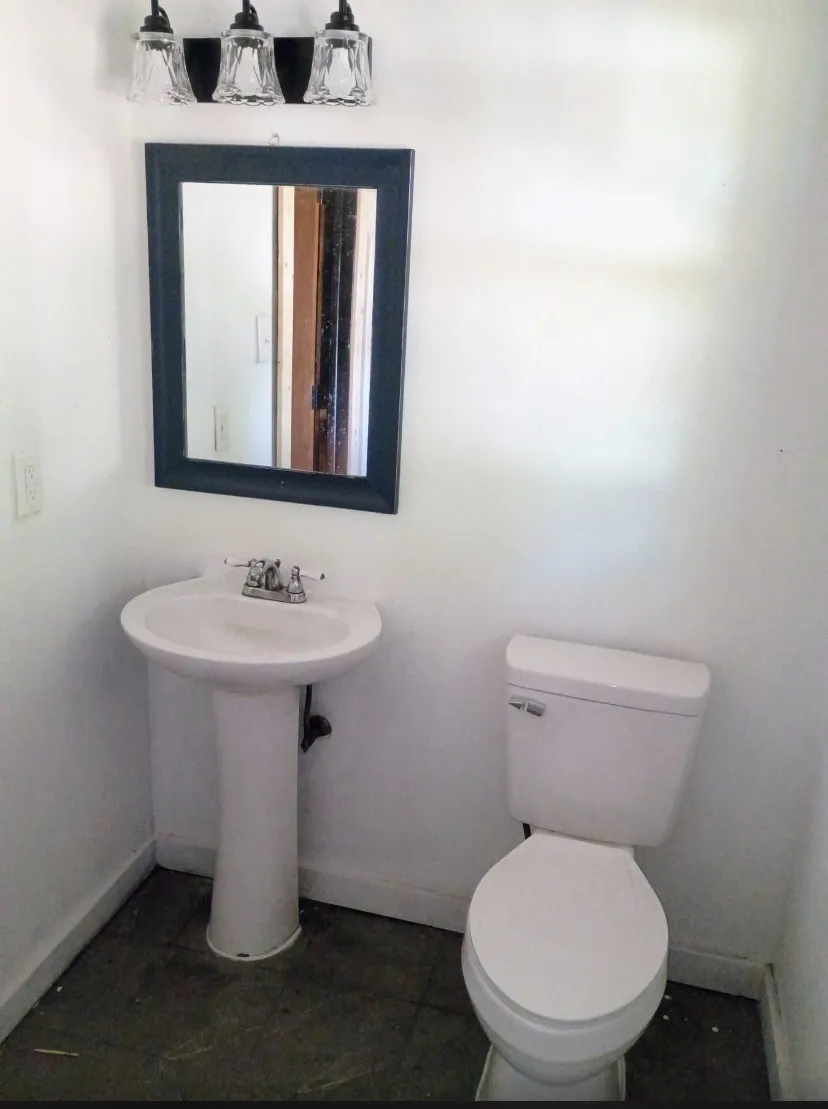Bathroom in cabin