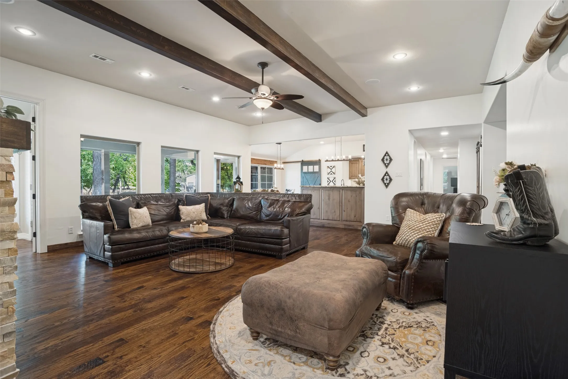 All wood flooring in the main areas of the house have been refinished in 2026.  Fresh paint.