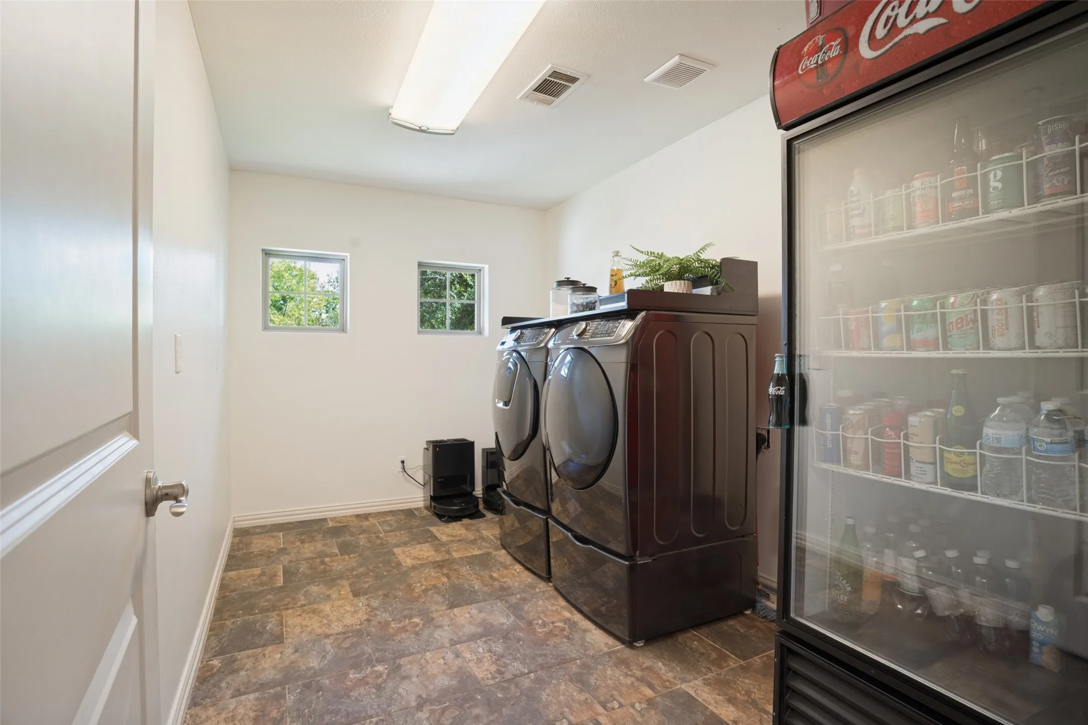 Enormous laundry room