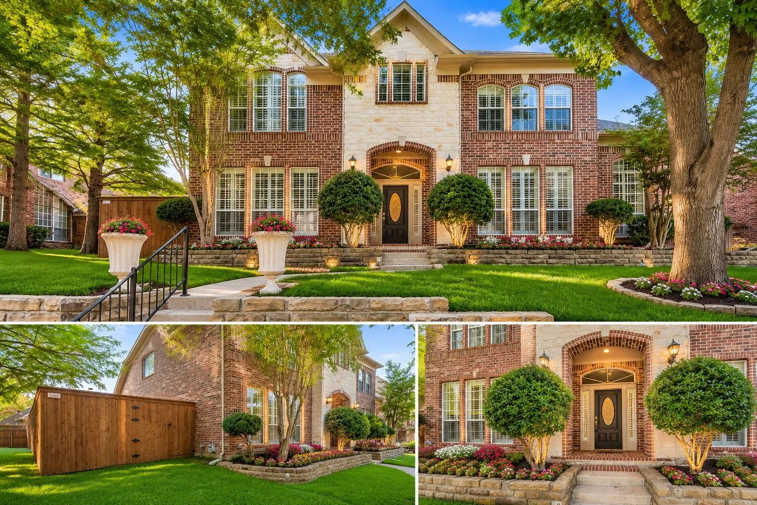 Property Listing Imagery. Exterior views of the property showcasing the structure and surrounding grounds