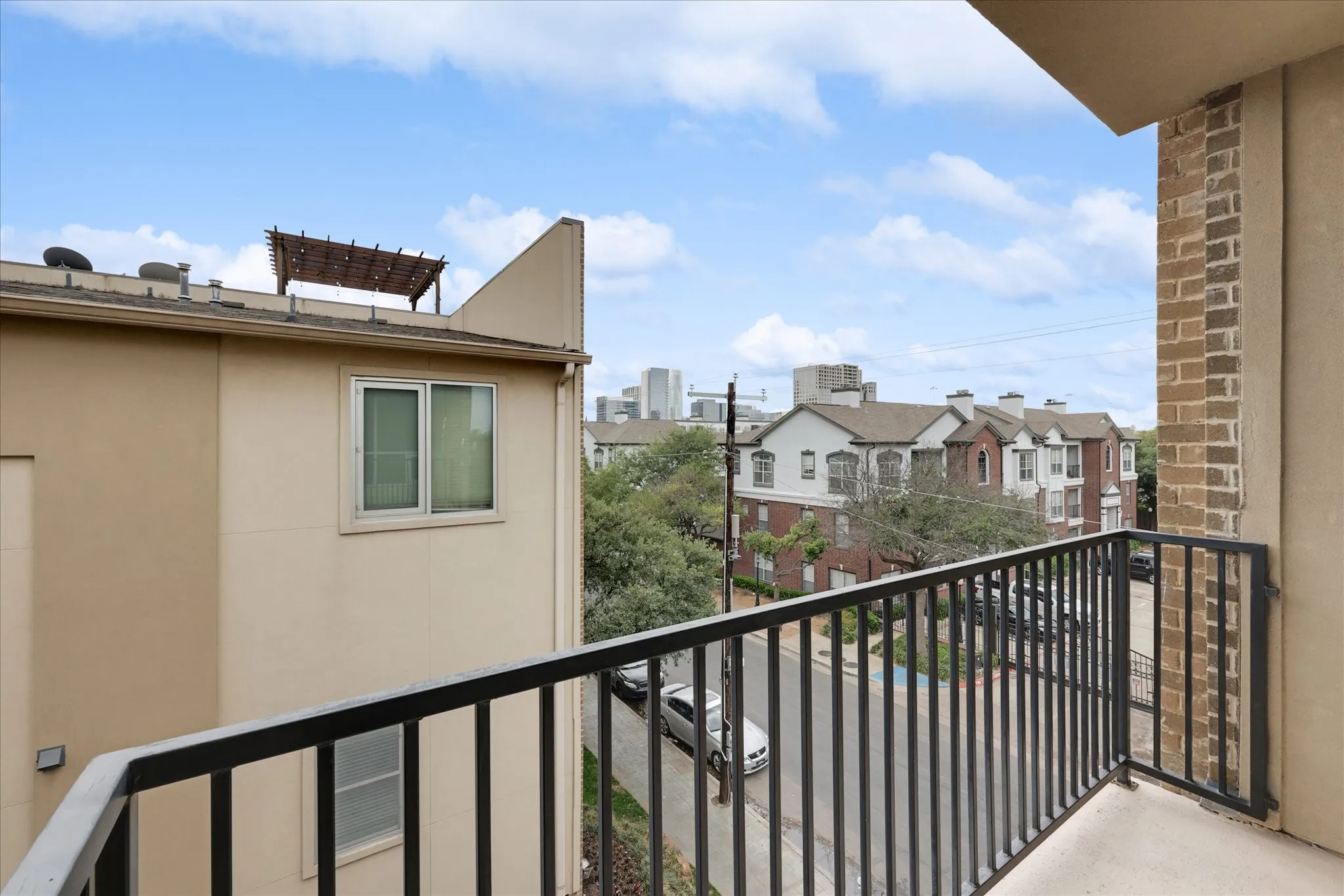 Views from 3rd floor patio just outside the loft space
