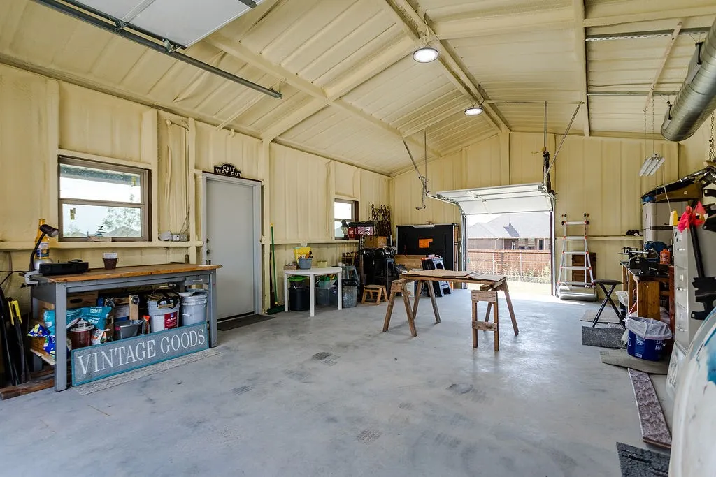 Dual garage doors