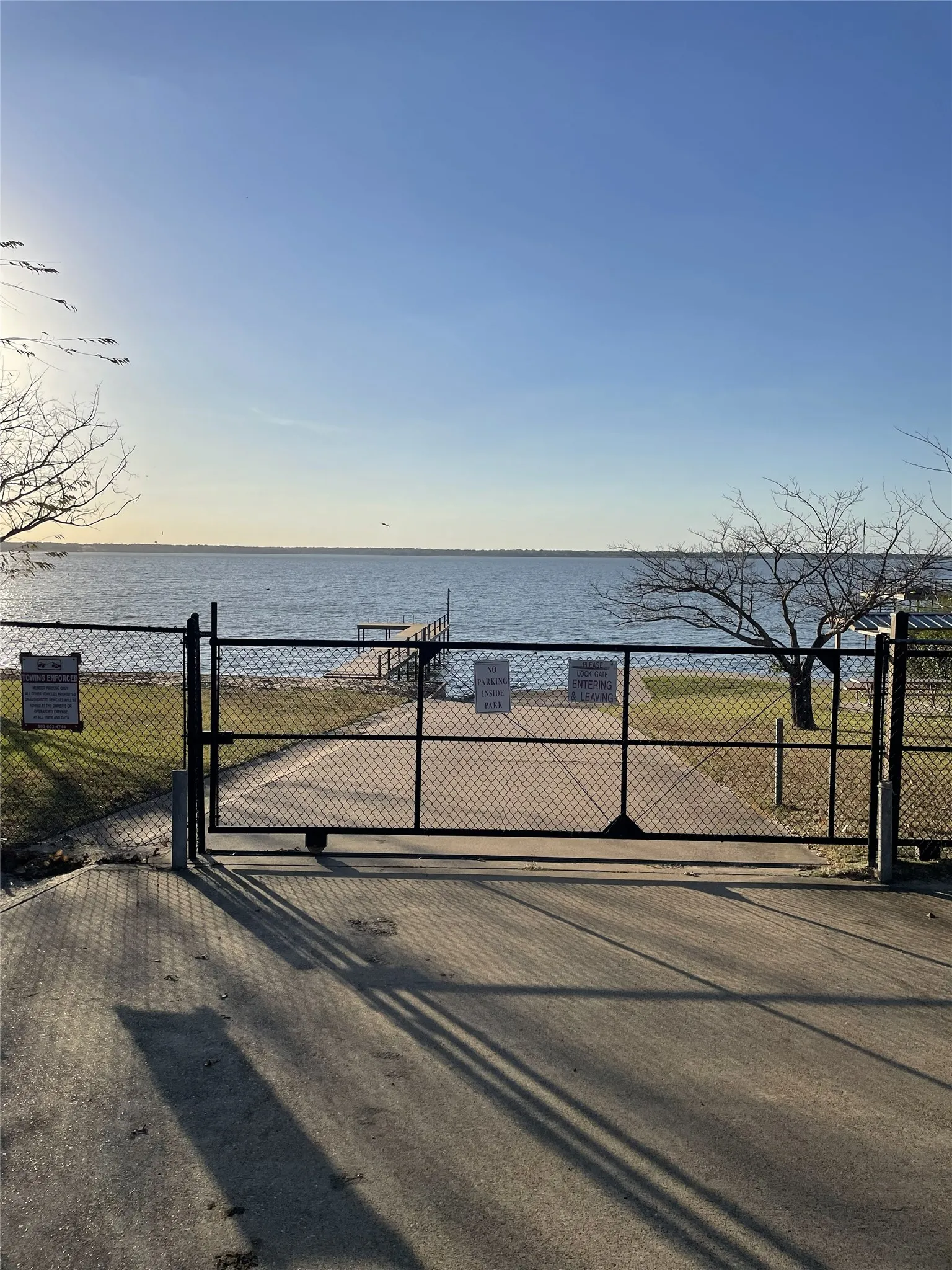 Gated Boat Ramp