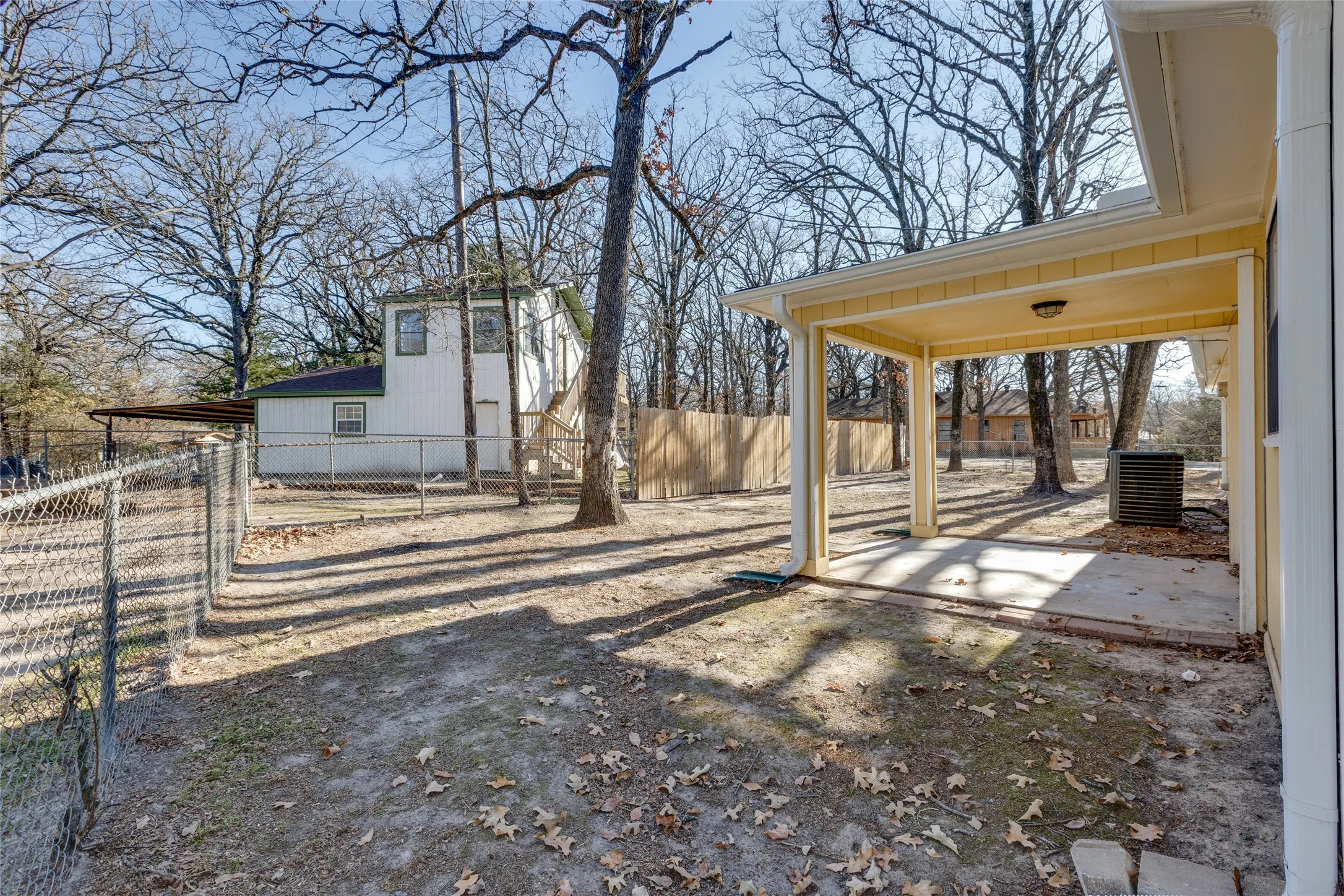 View of backyard featuring a patio area