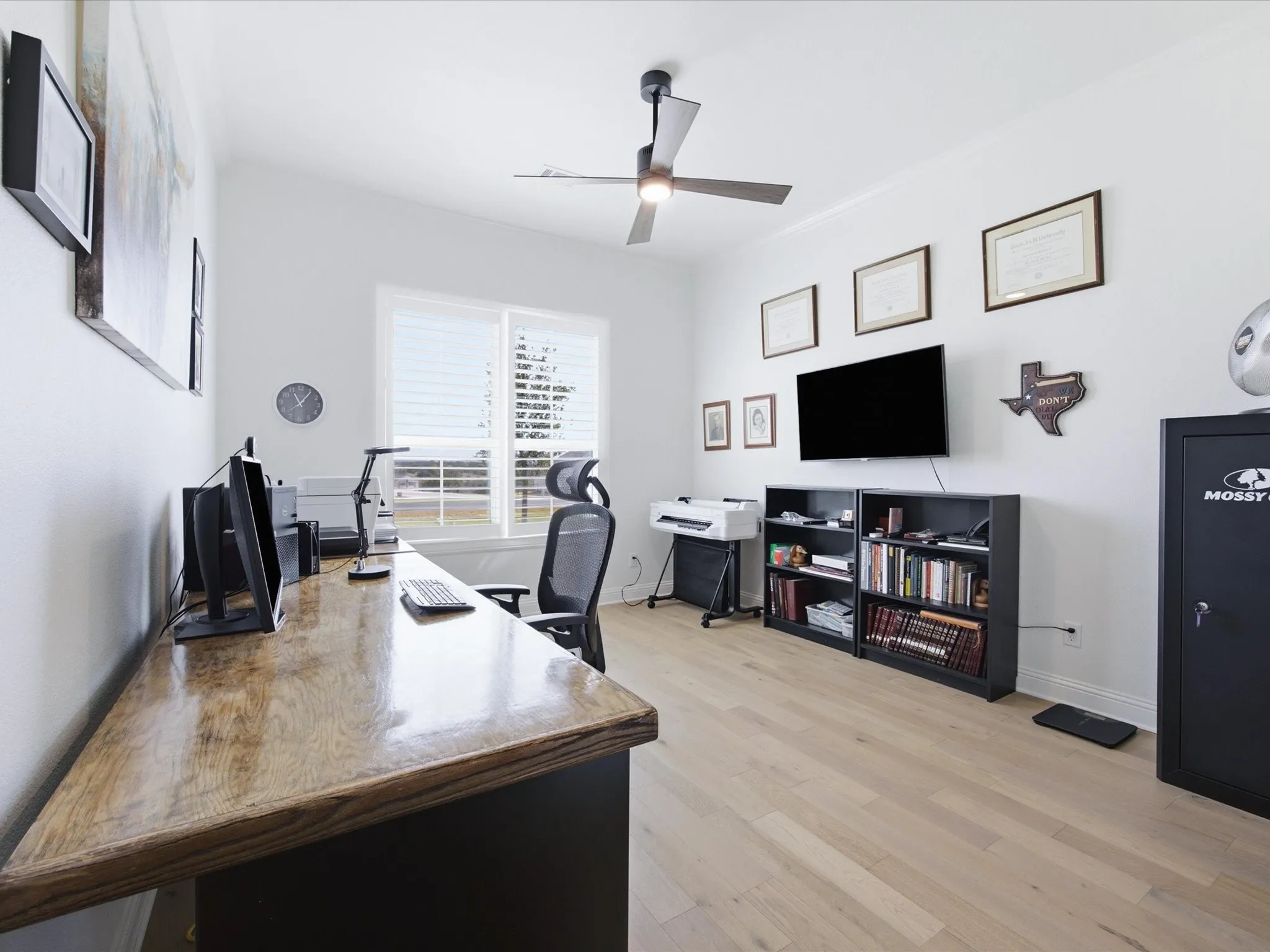 Spacious guest bedroom offering a comfortable retreat with plenty of natural light and room for furnishings.