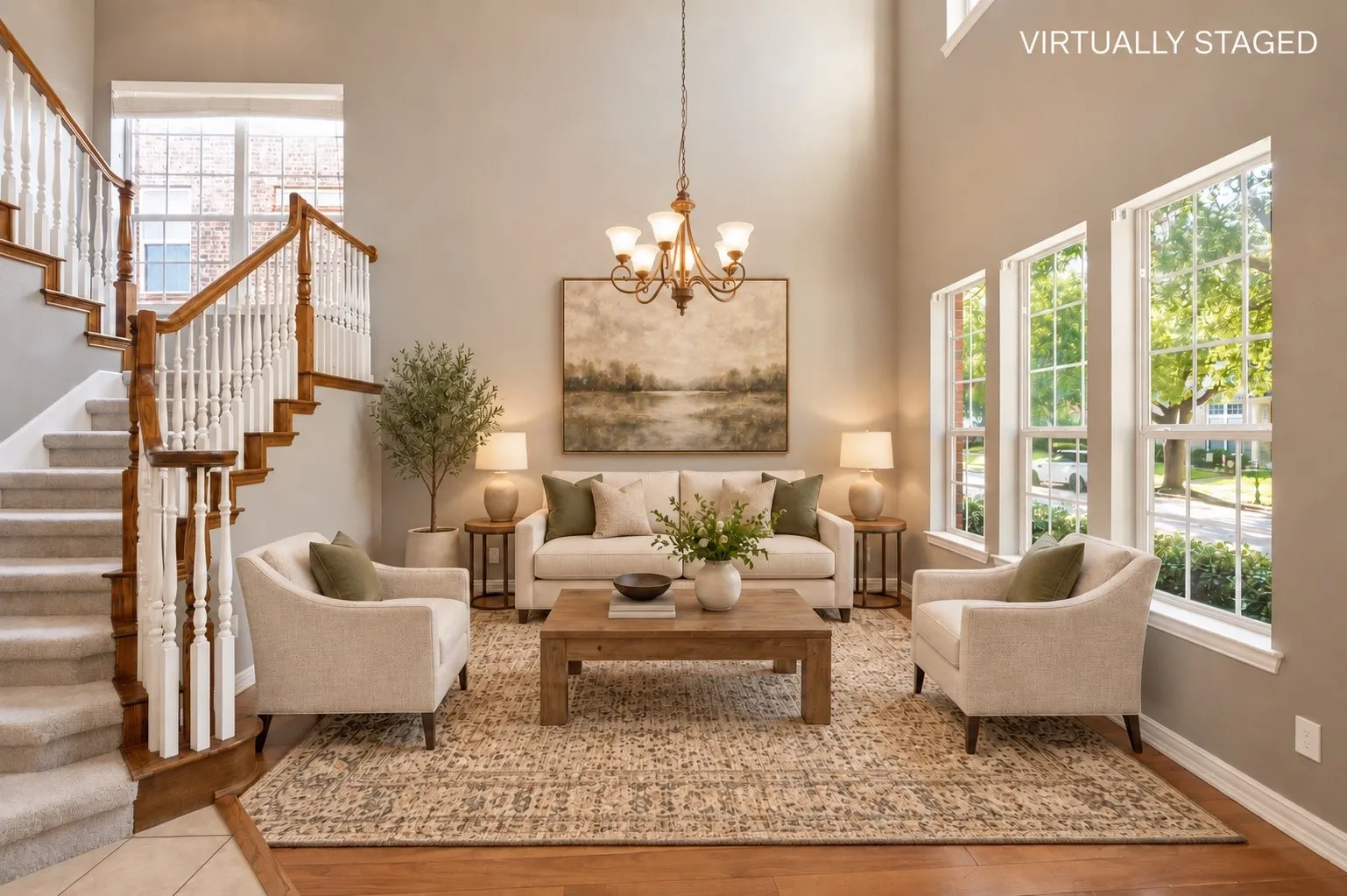 virtually staged