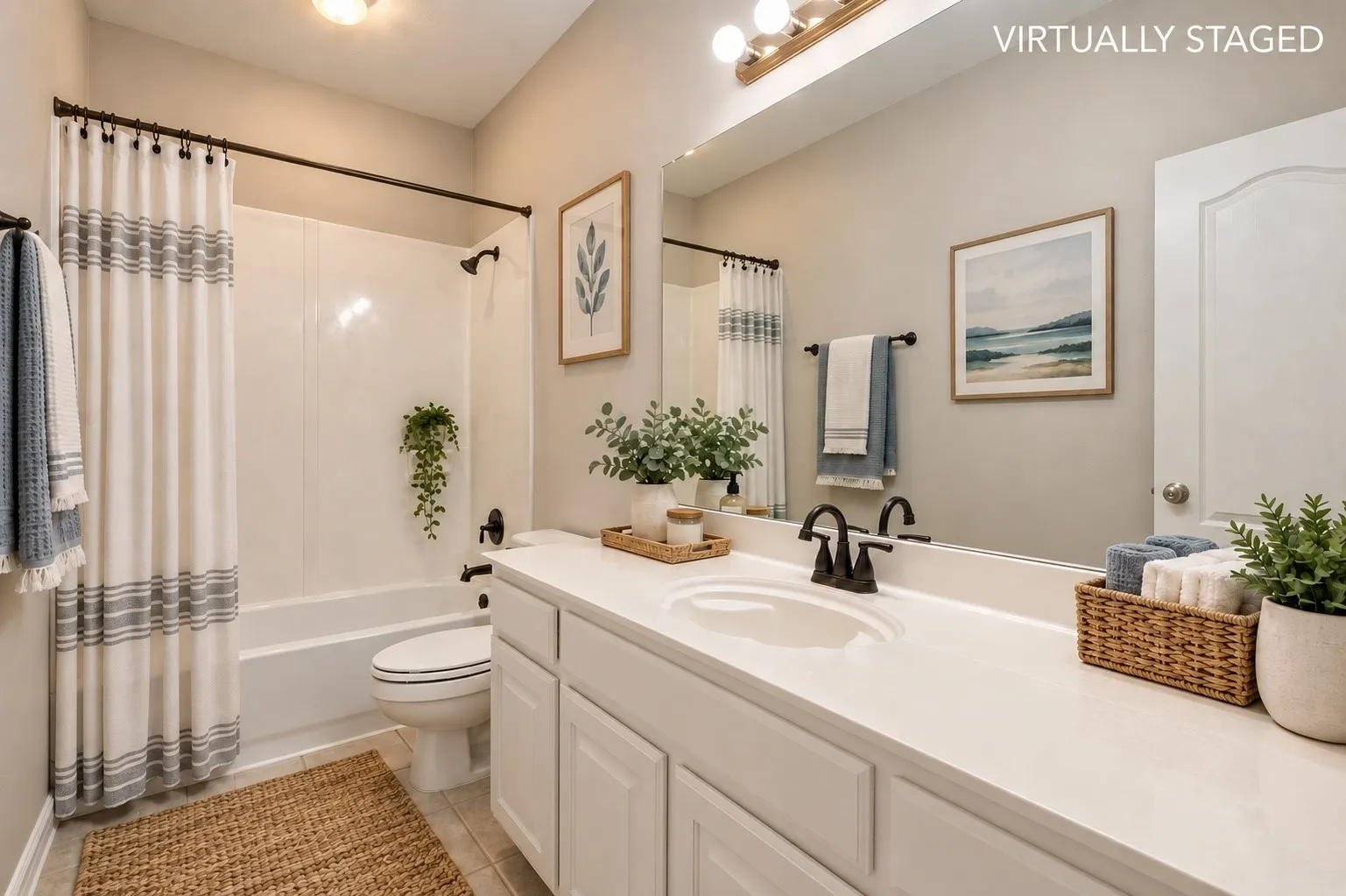 virtually staged
