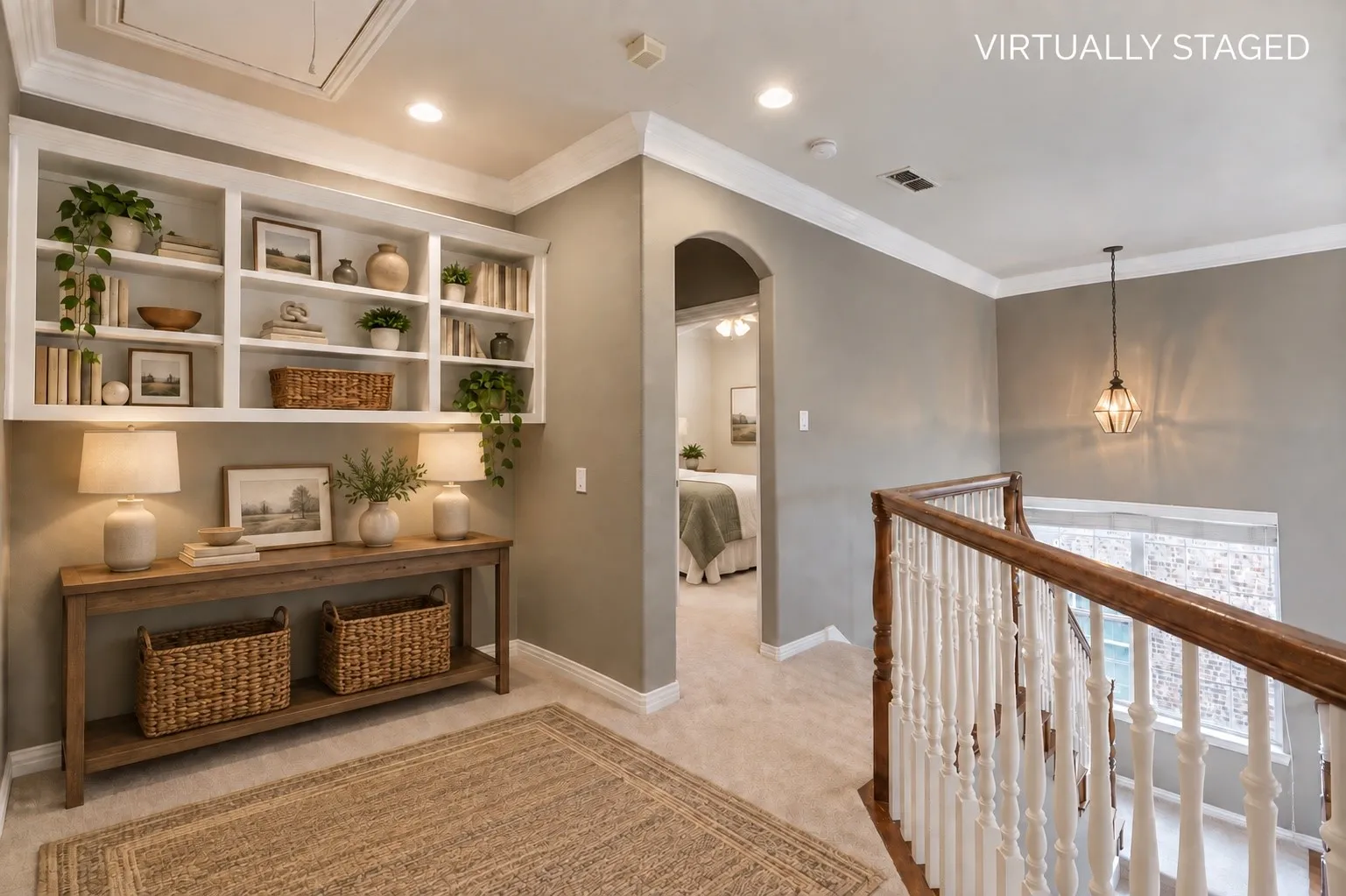virtually staged