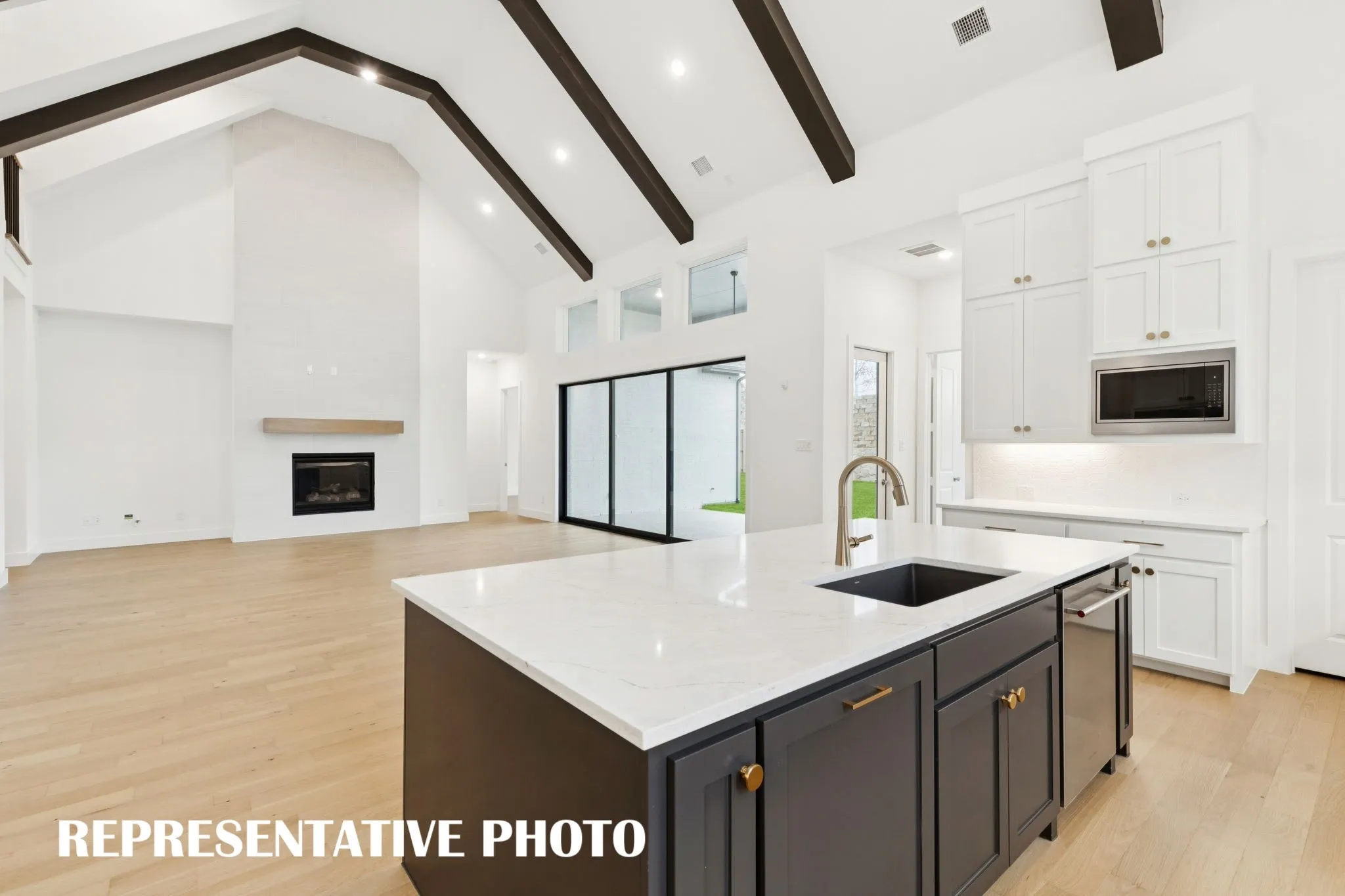 The chef in the family will never be left out of the party in this truly amazing kitchen.  REPRESENTATIVE PHOTO