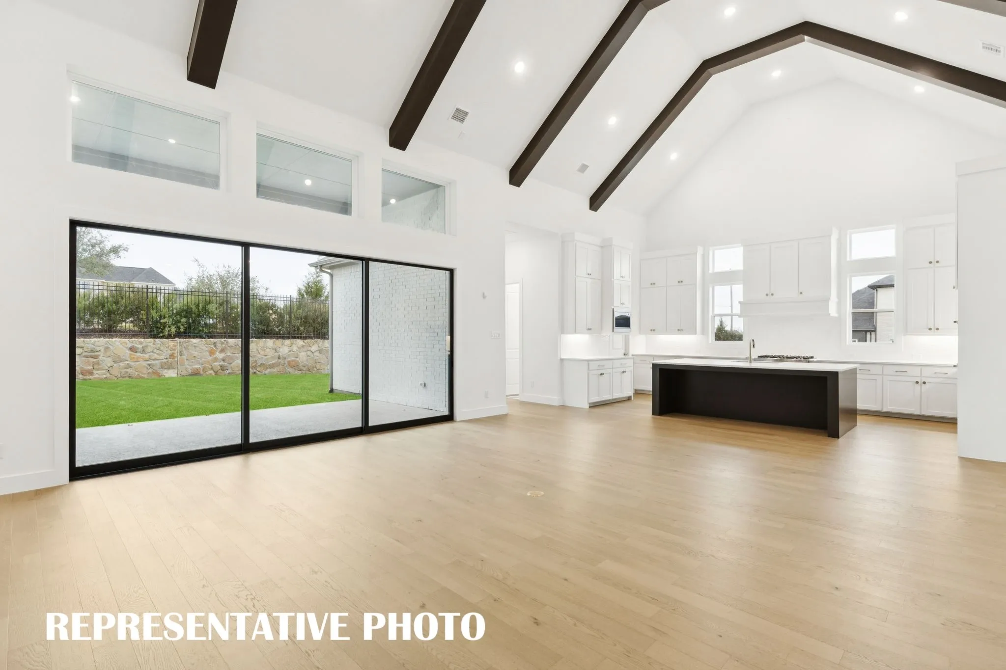 Designed for entertaining, our open and flowing Reese floor plan is an entertainer's dream home!  REPRESENTATIVE PHOTO