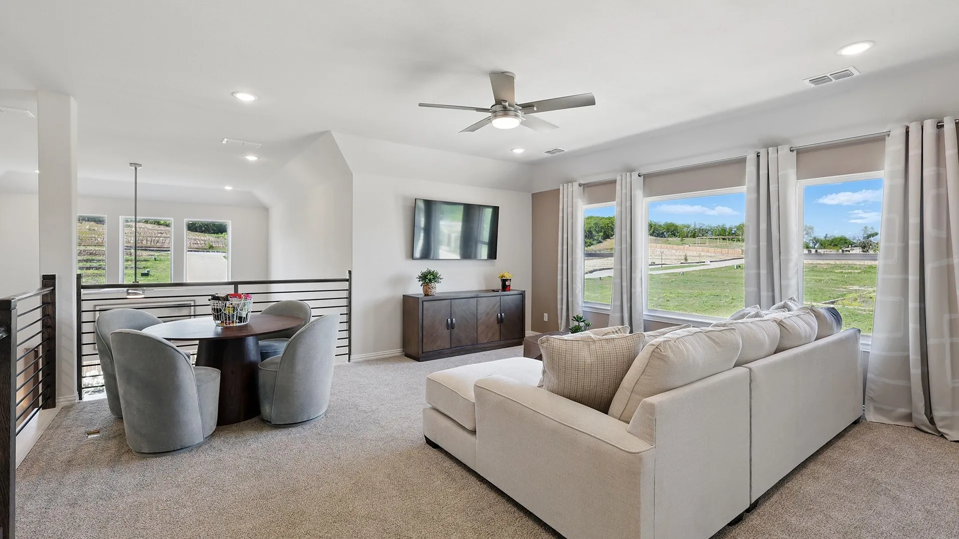 Model home photos of similar floorplans, not pictures of actual home.
