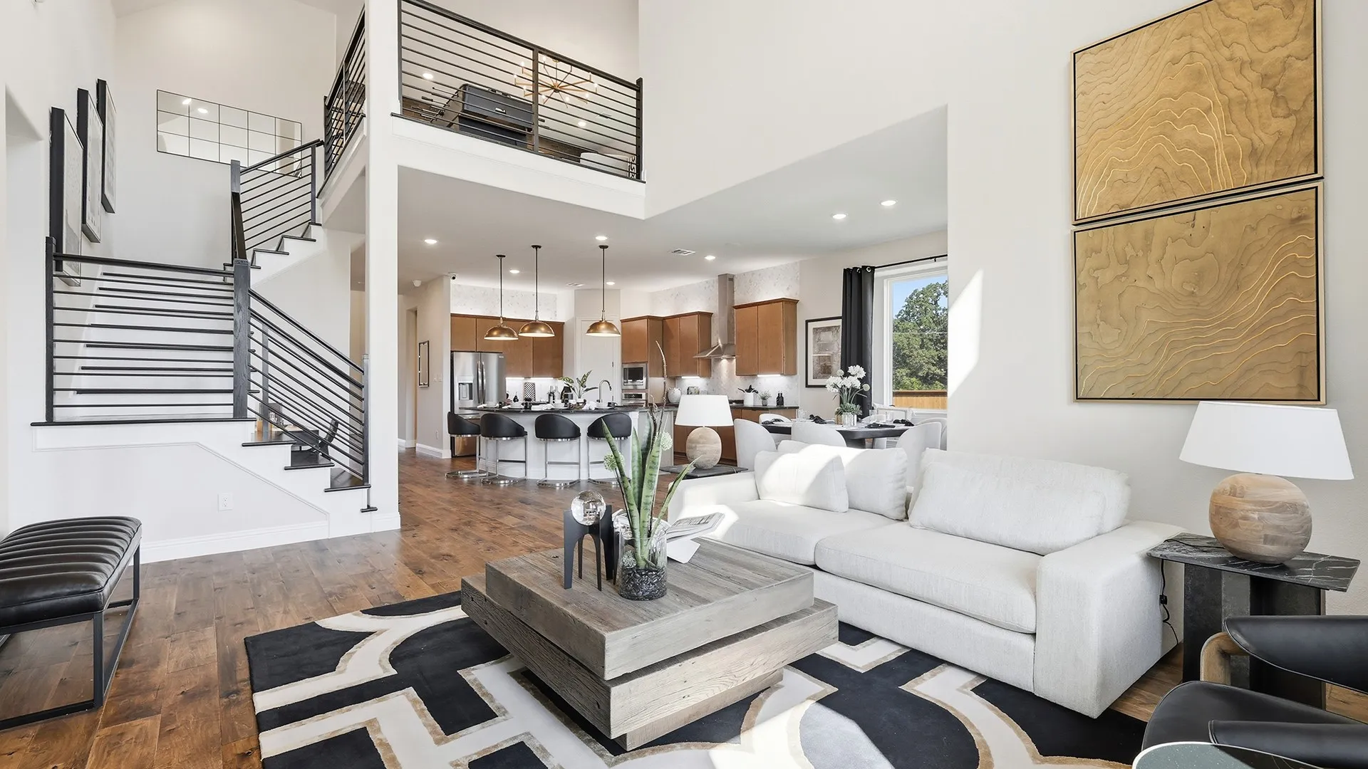 Model home photos of similar floorplans, not pictures of actual home.
