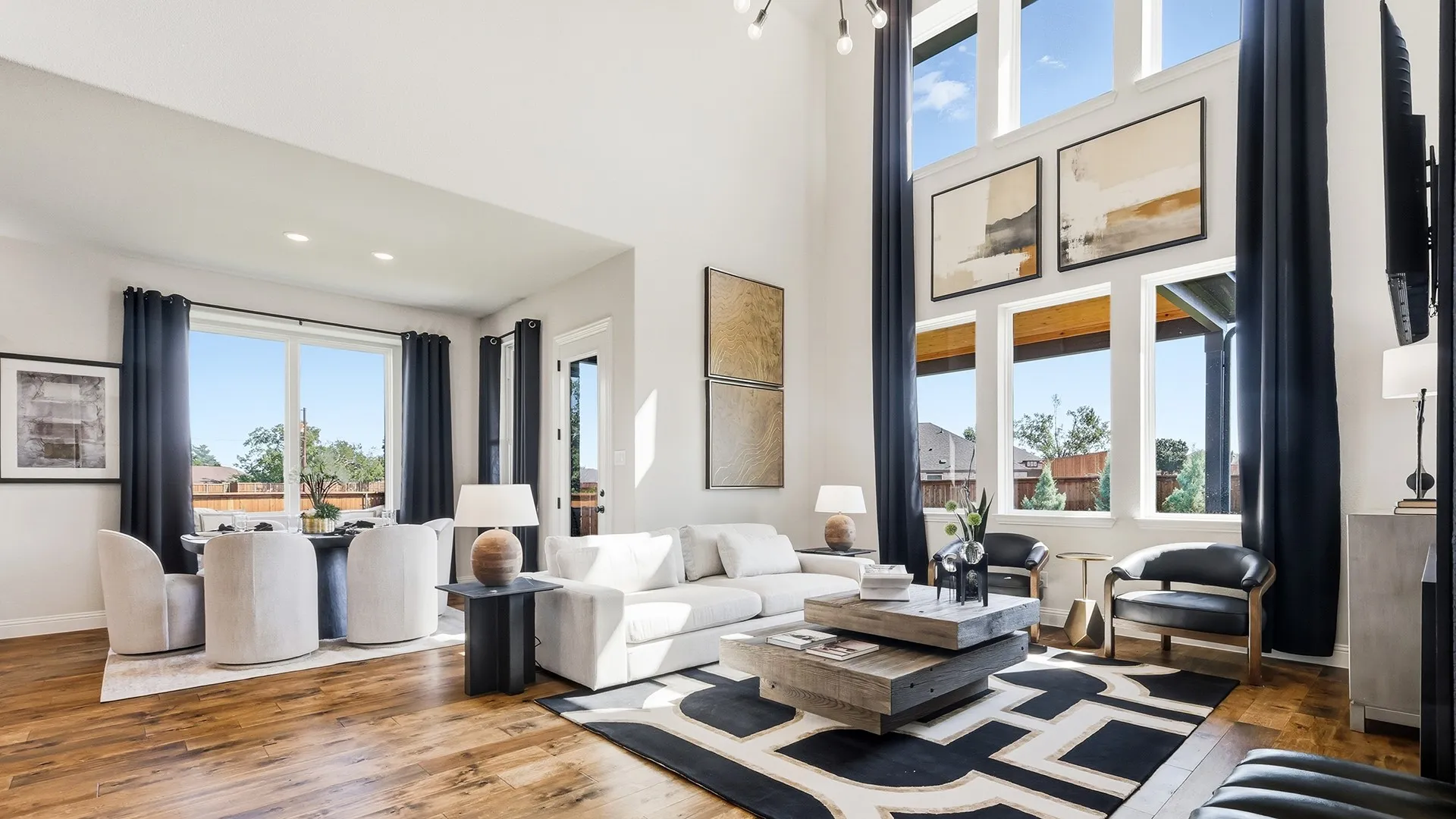 Model home photos of similar floorplans, not pictures of actual home.
