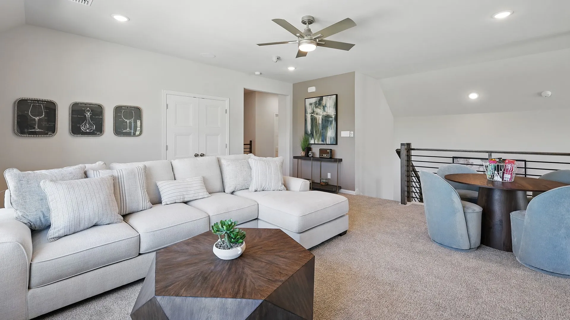 Model home photos of similar floorplans, not pictures of actual home.
