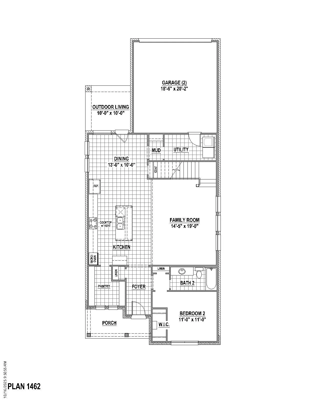 1st level floor plan