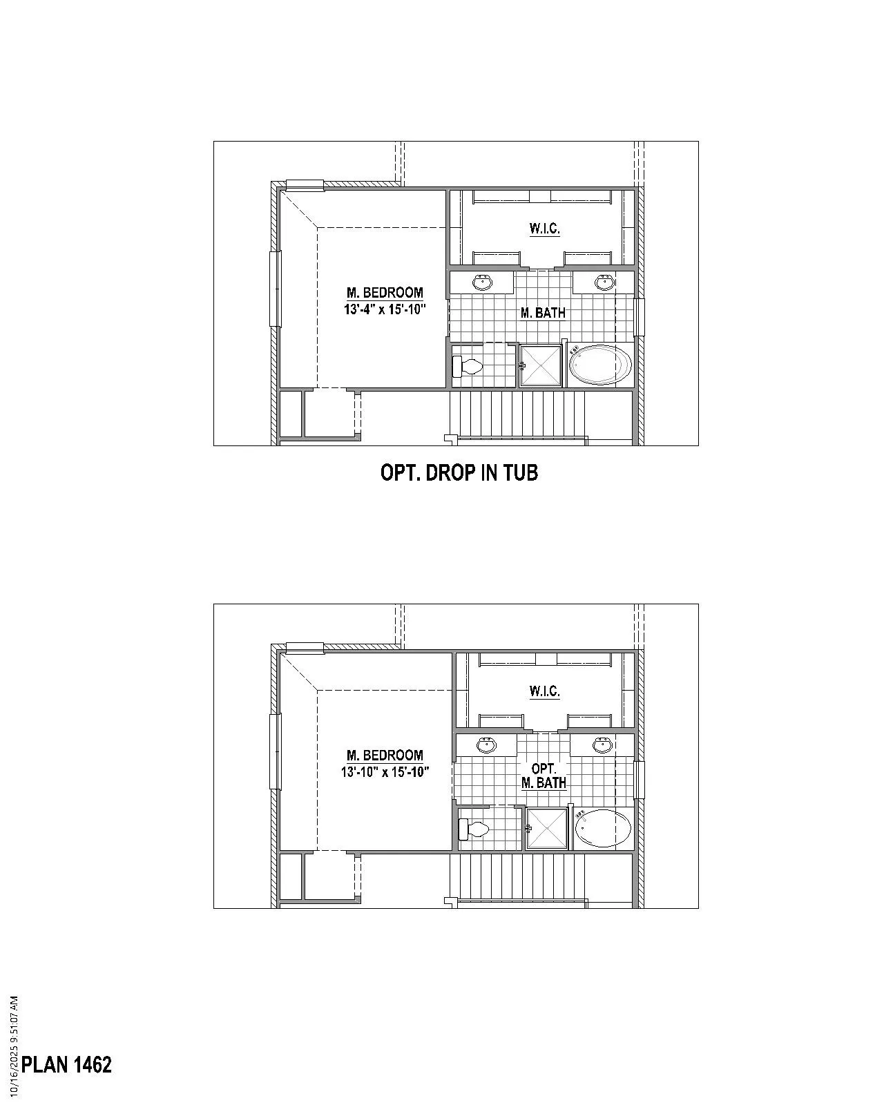 Floor plan options
