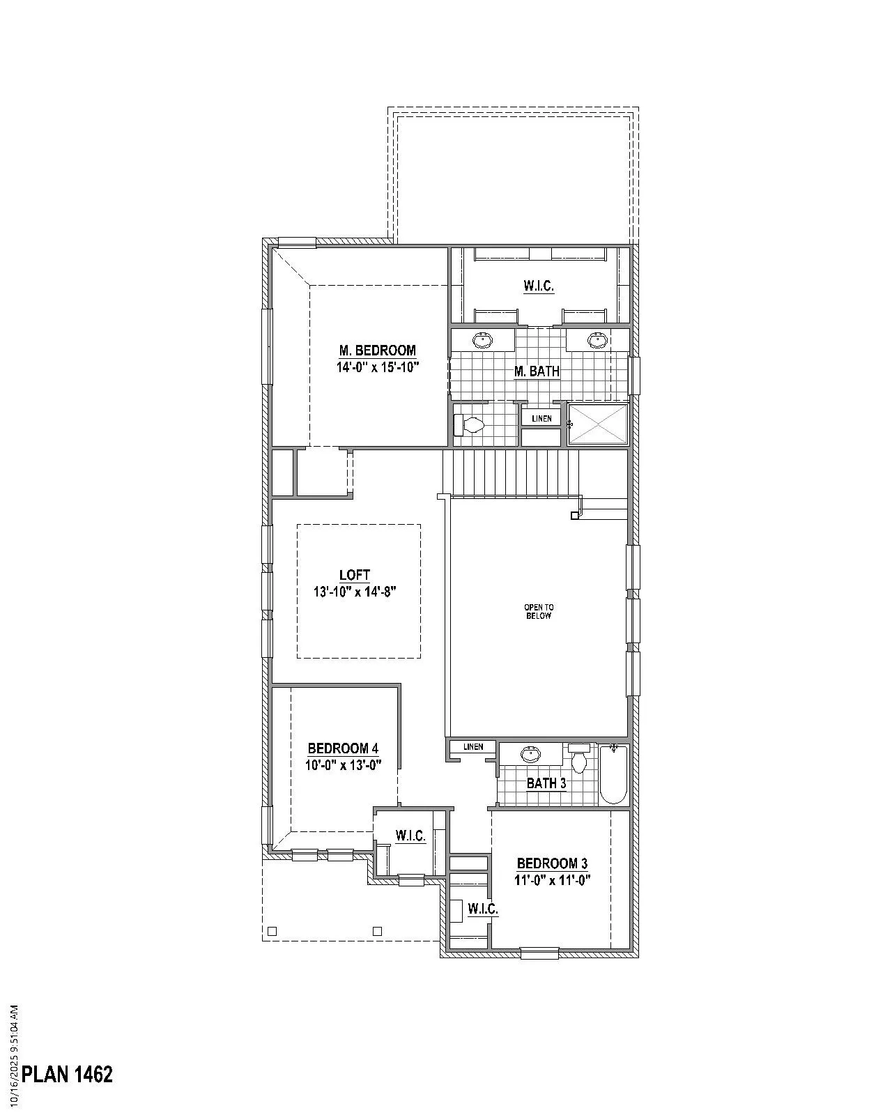 2nd level floor plan