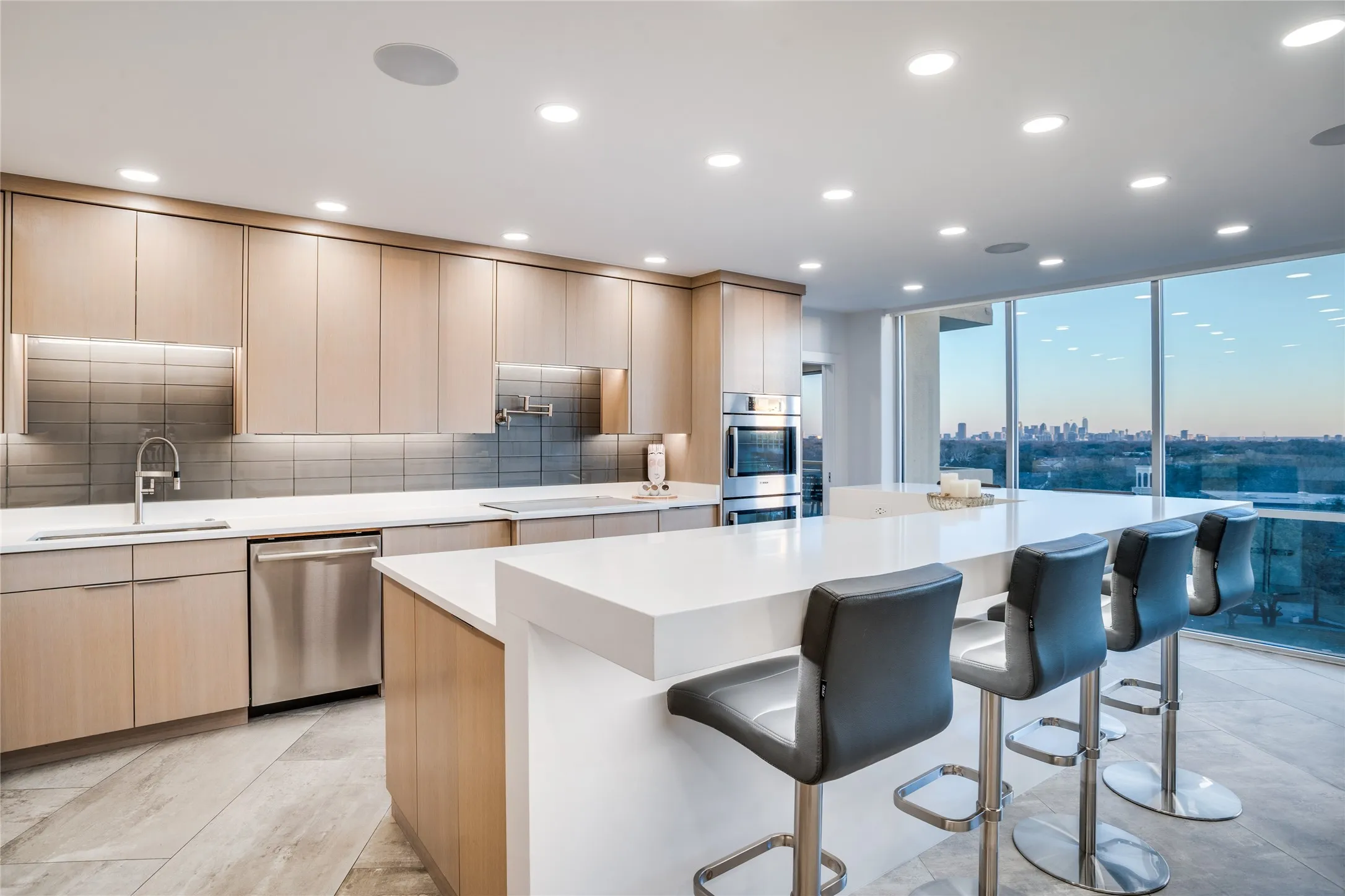 Rift sawn white oak cabinetry