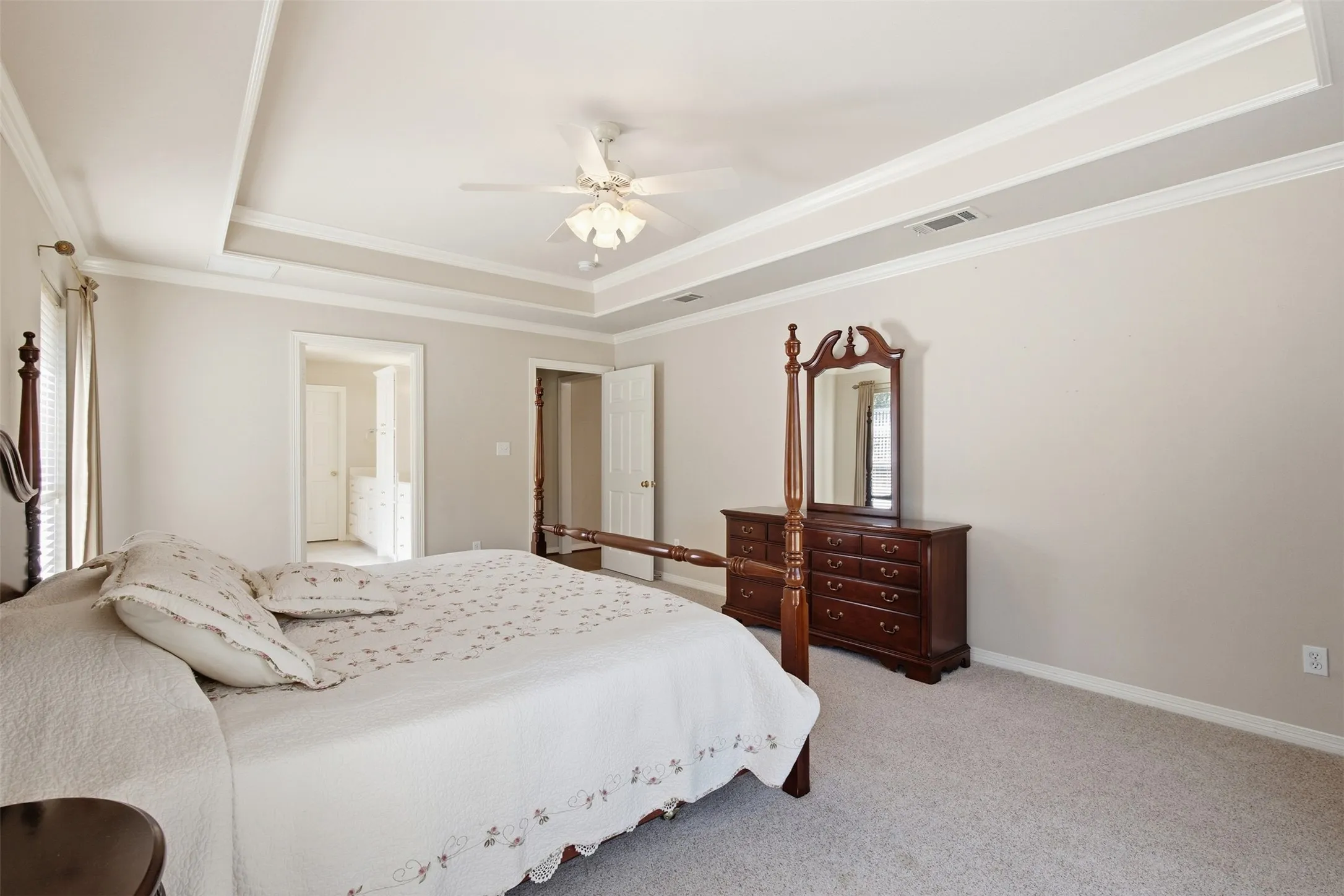  PRIMARY BEDROOM LEADS TO OVERSIZED BATH
