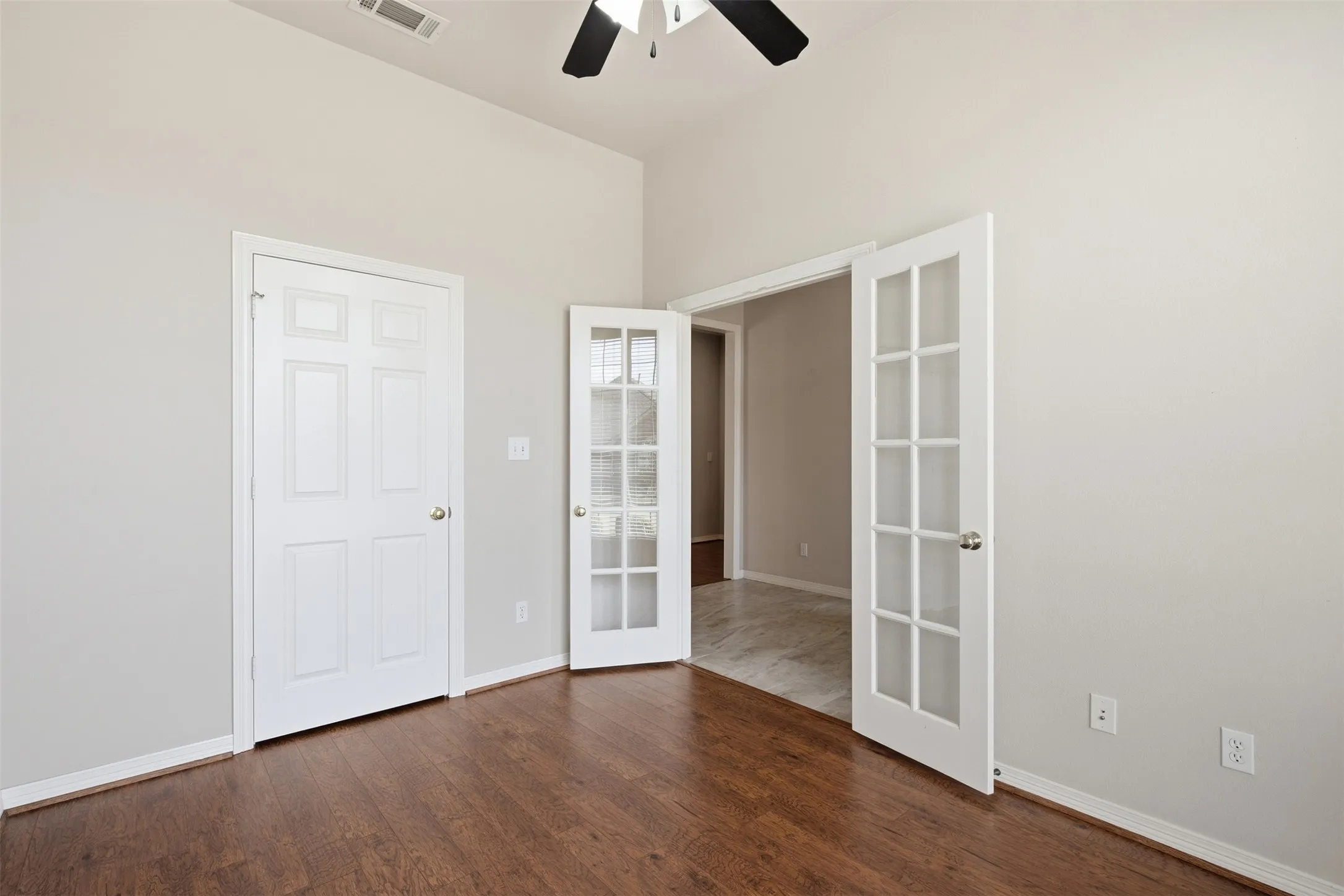 BEDROOM #3 WITH FRENCH DOORS