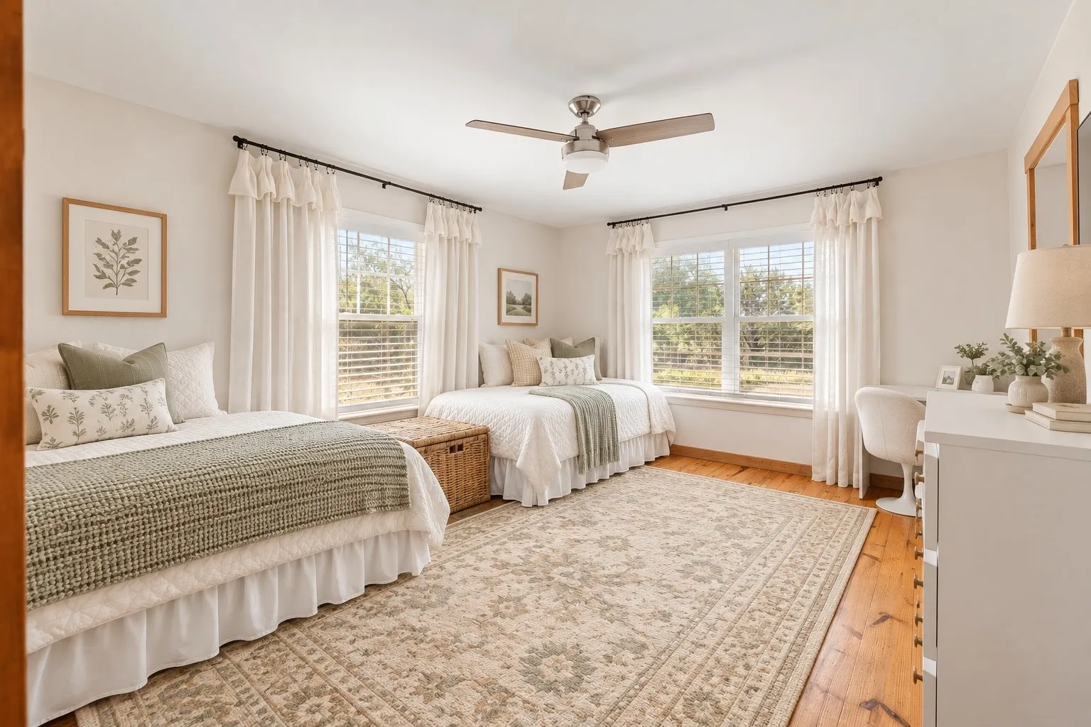 Guest bedroom #3.Virtually Staged,