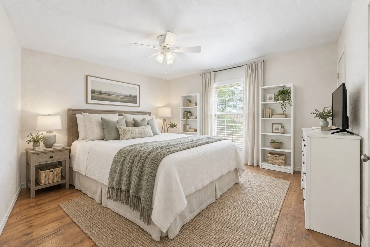 Guest bedroom #2.Virtually Staged.