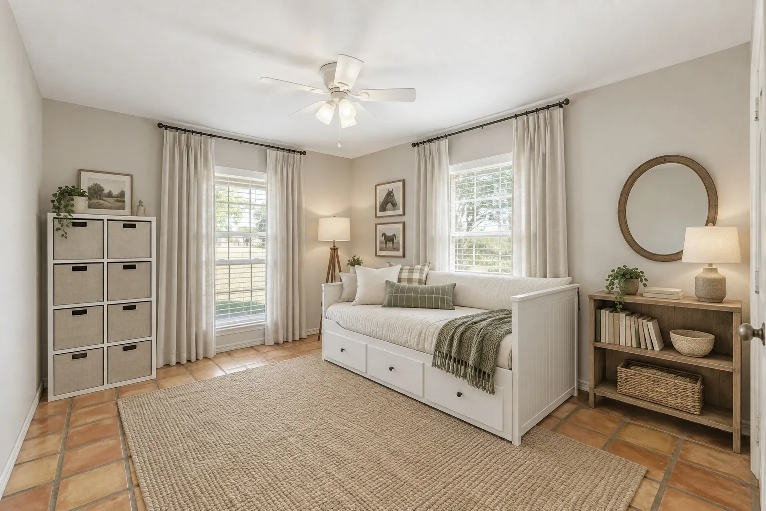 Guest bedroom #1.Virtually Staged.