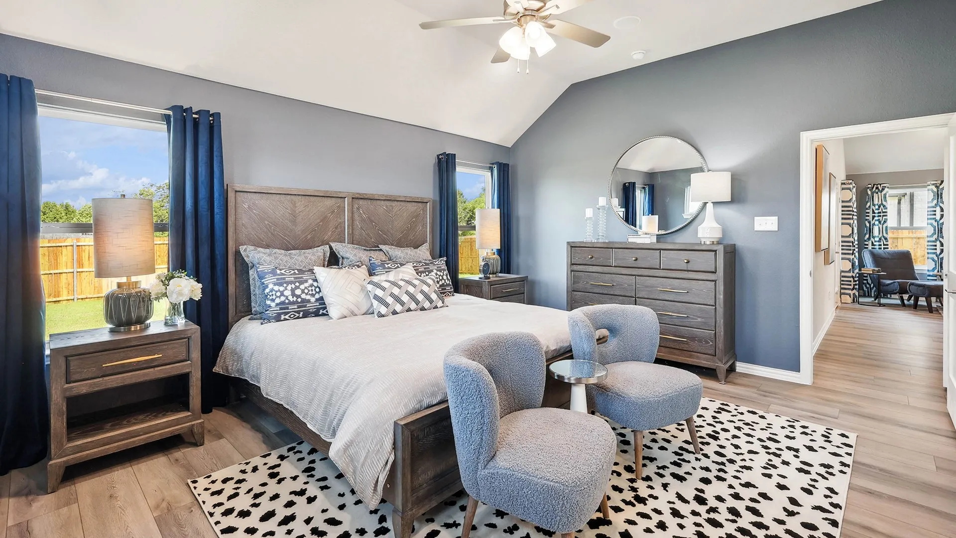 Model home photos of similar floorplans, not pictures of actual home.
