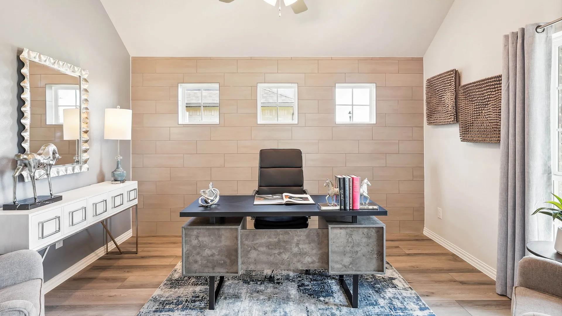 Model home photos of similar floorplans, not pictures of actual home.
