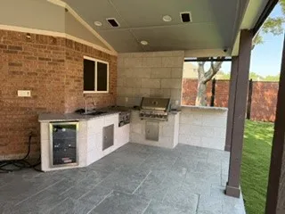 Outdoor kitchen