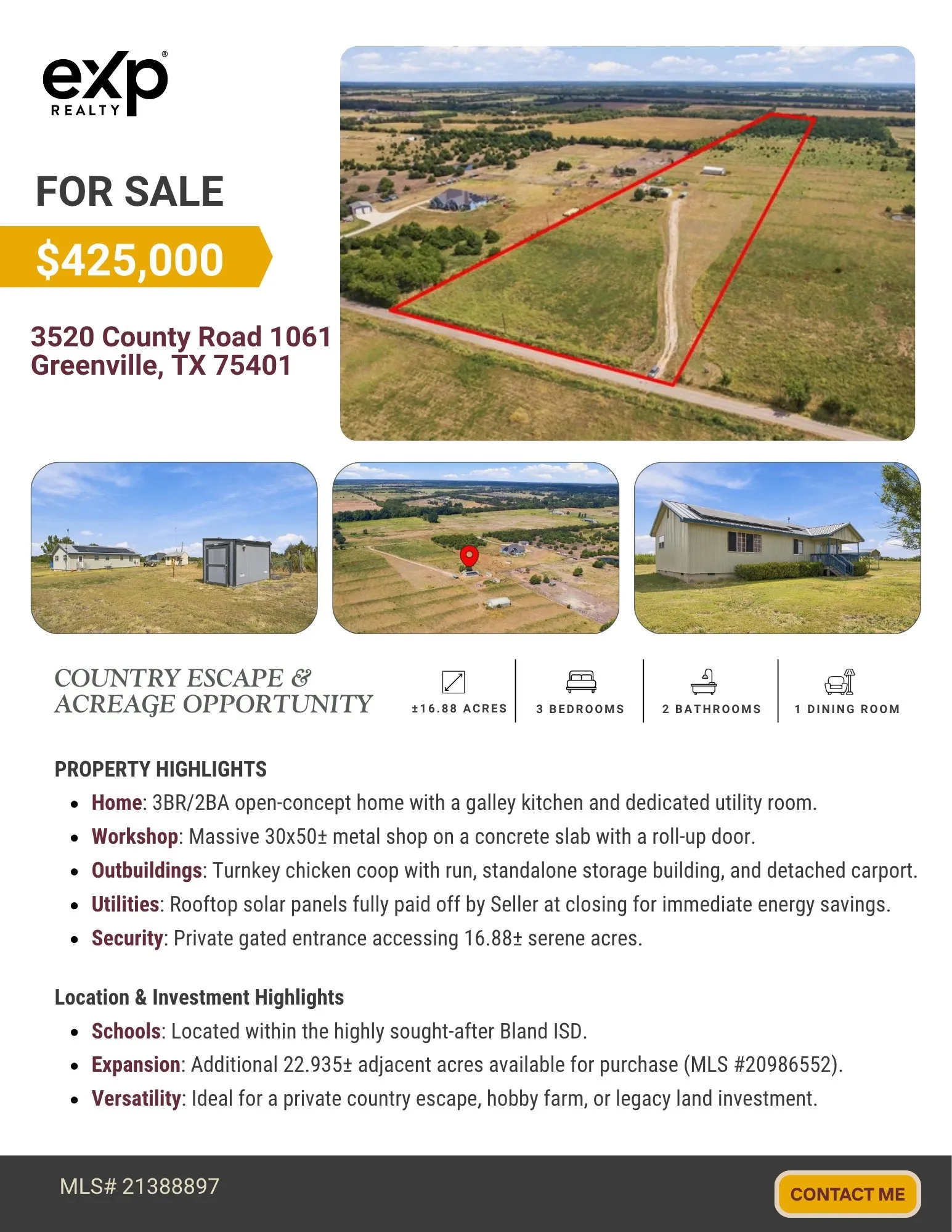 Listing Flyer