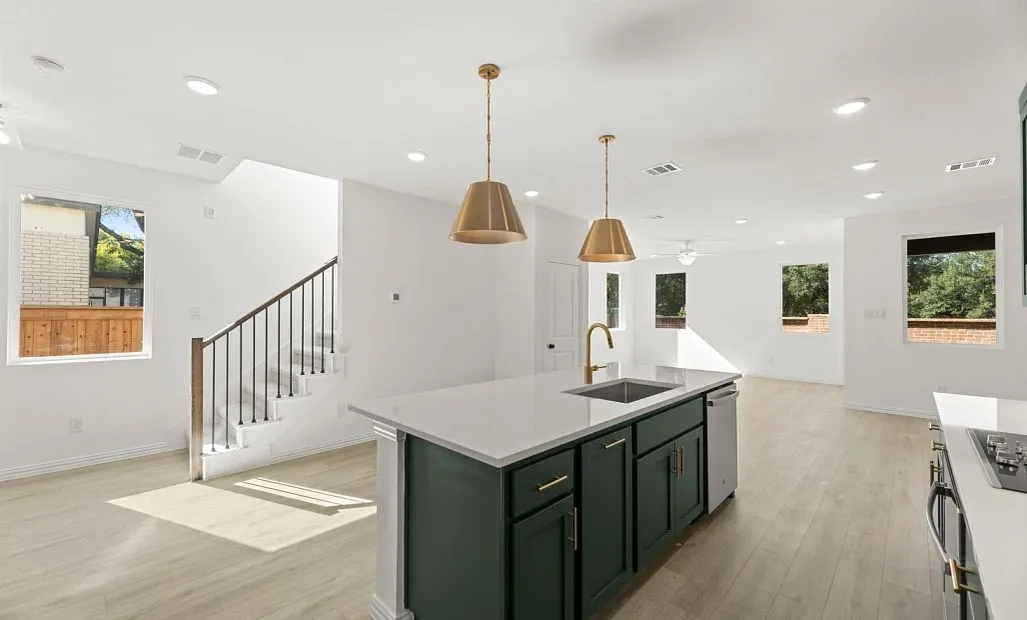 Open Kitchen-Living-Dining Room Representative Photo