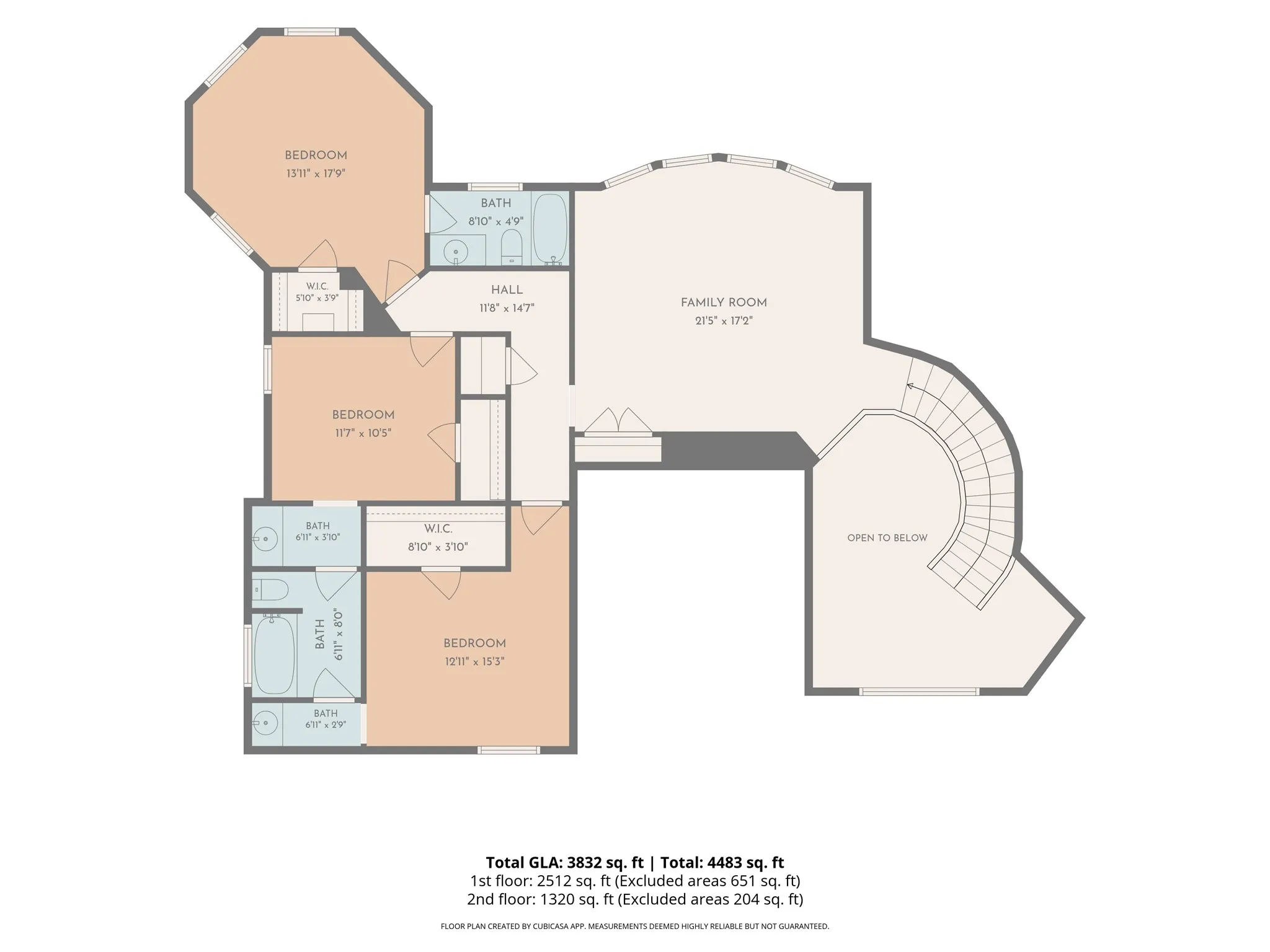 First floor floorplan.