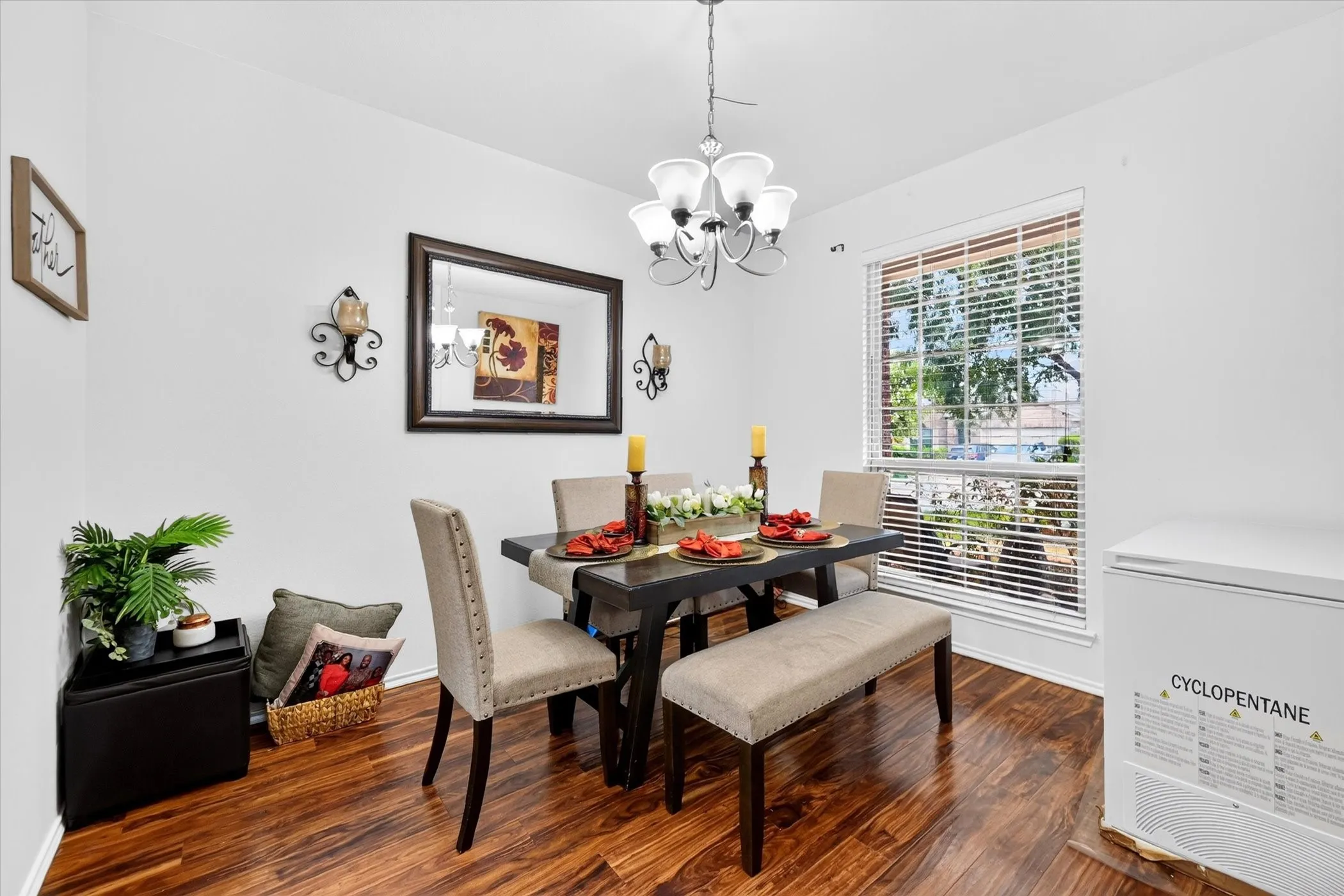 Wood-finish flooring