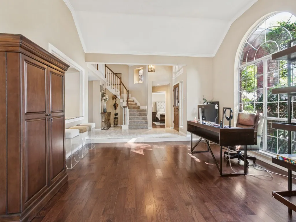Spacious formal living room